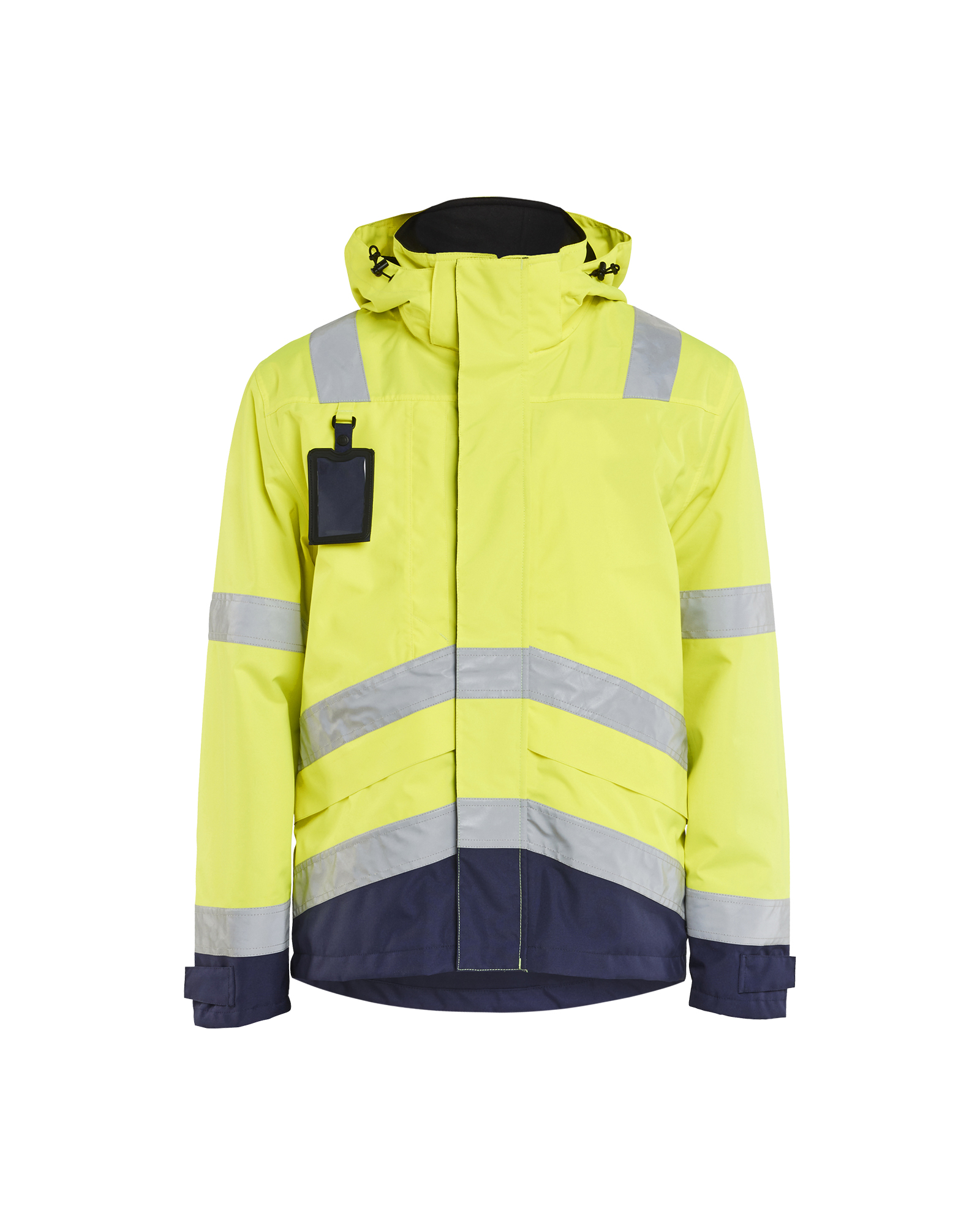 Blåkläder High Vis Skaljakke - High Vis Gul/Marineblå [3389] / XS