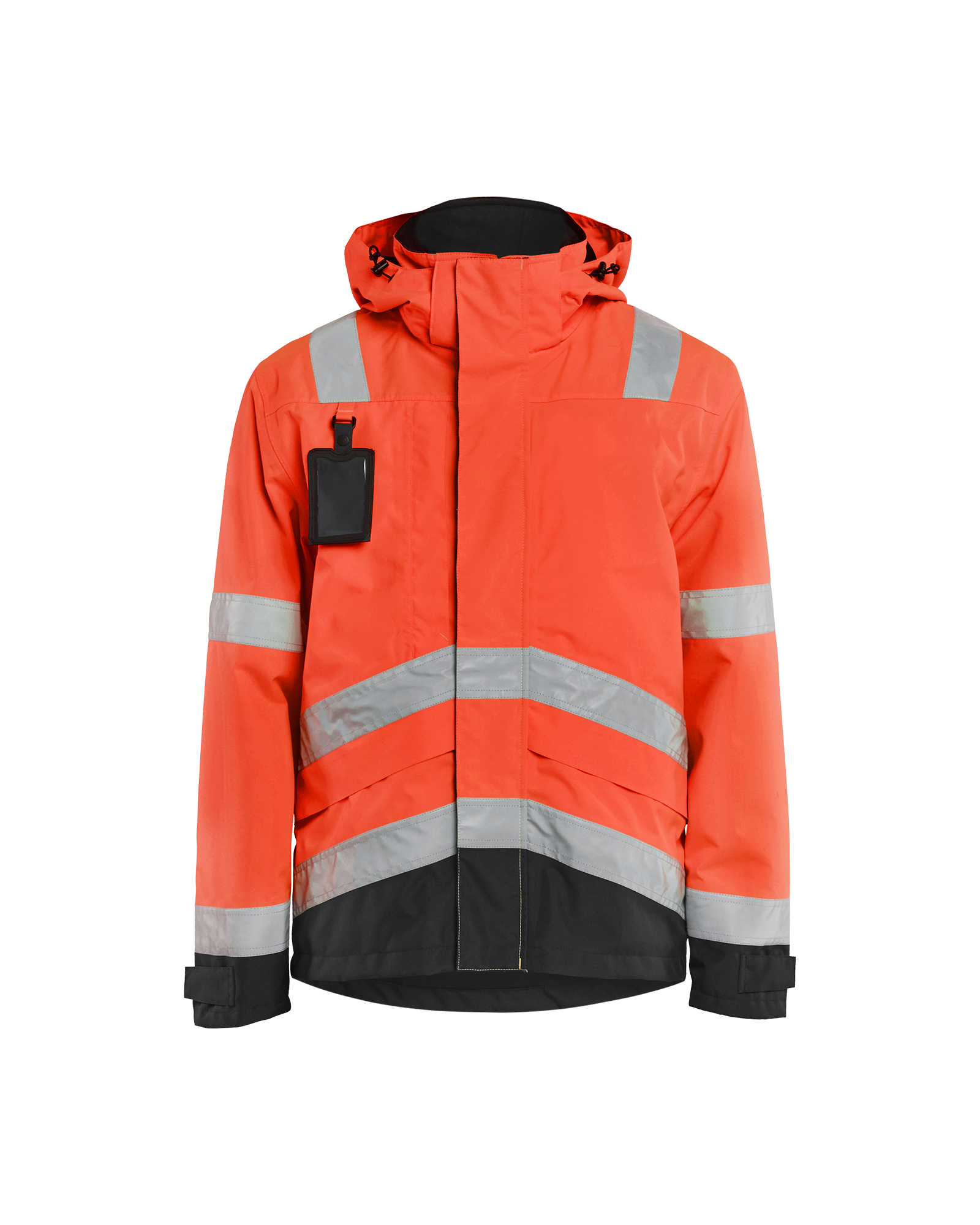 Blåkläder High Vis Skaljakke - High Vis Rød/Sort [5599] / XS