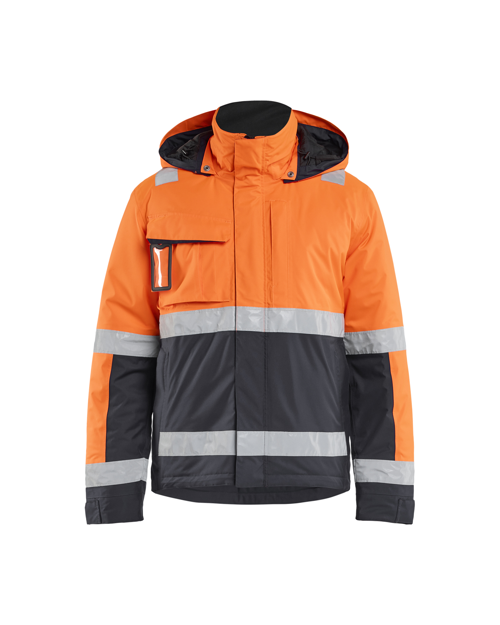 Blåkläder High Vis Vinterjakke - High Vis Orange/Mellemgrå [5396] / XS