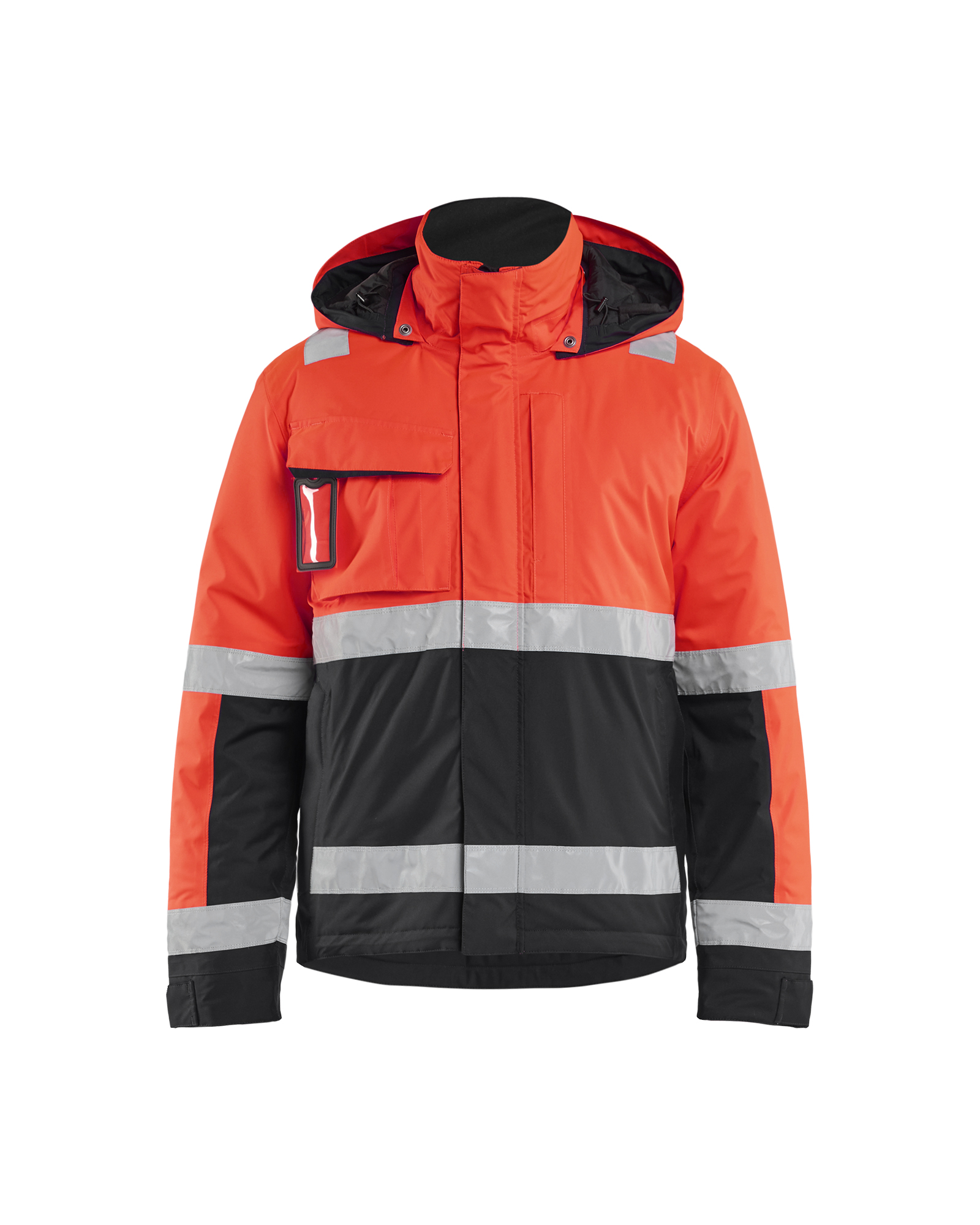Blåkläder High Vis Vinterjakke - High Vis Rød/Sort [5599] / XS
