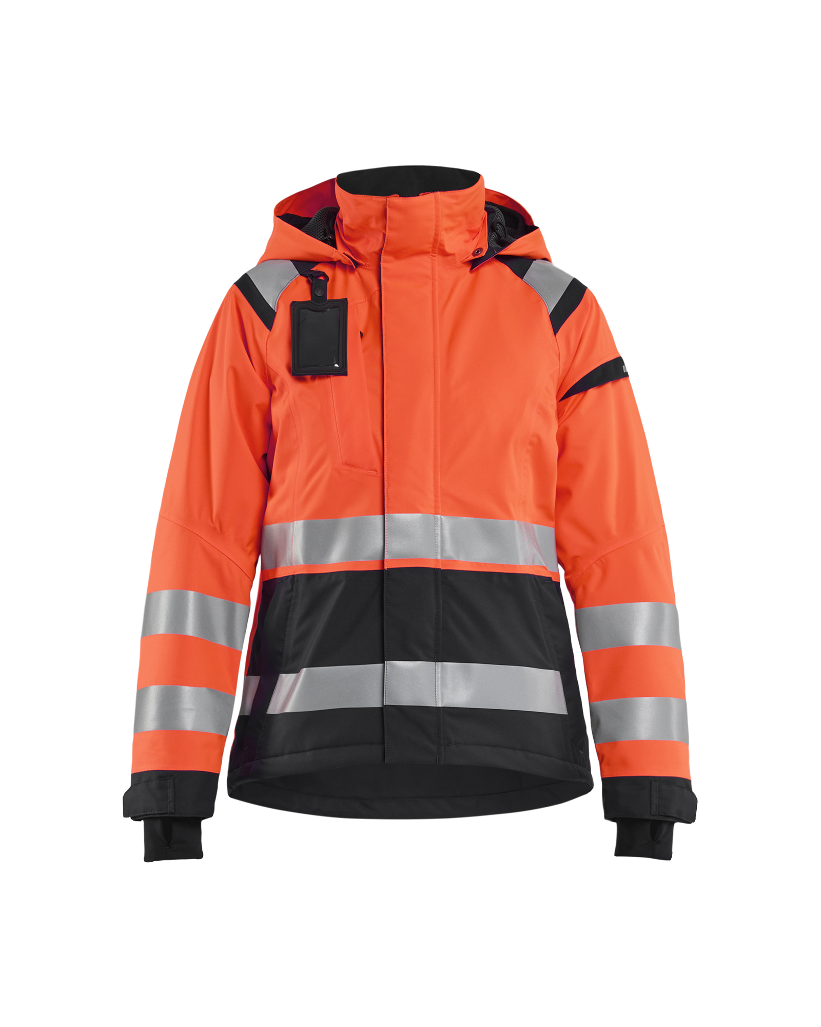 Blåkläder Dame High Vis Skaljakke - High Vis Rød/Sort [5599] / XS