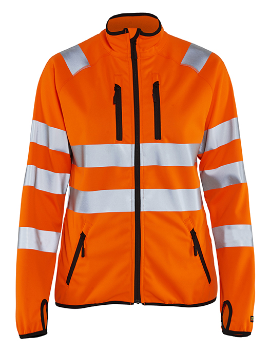 Blåkläder Dame High Vis Softshell Jakke - High Vis Orange [5300] / XS