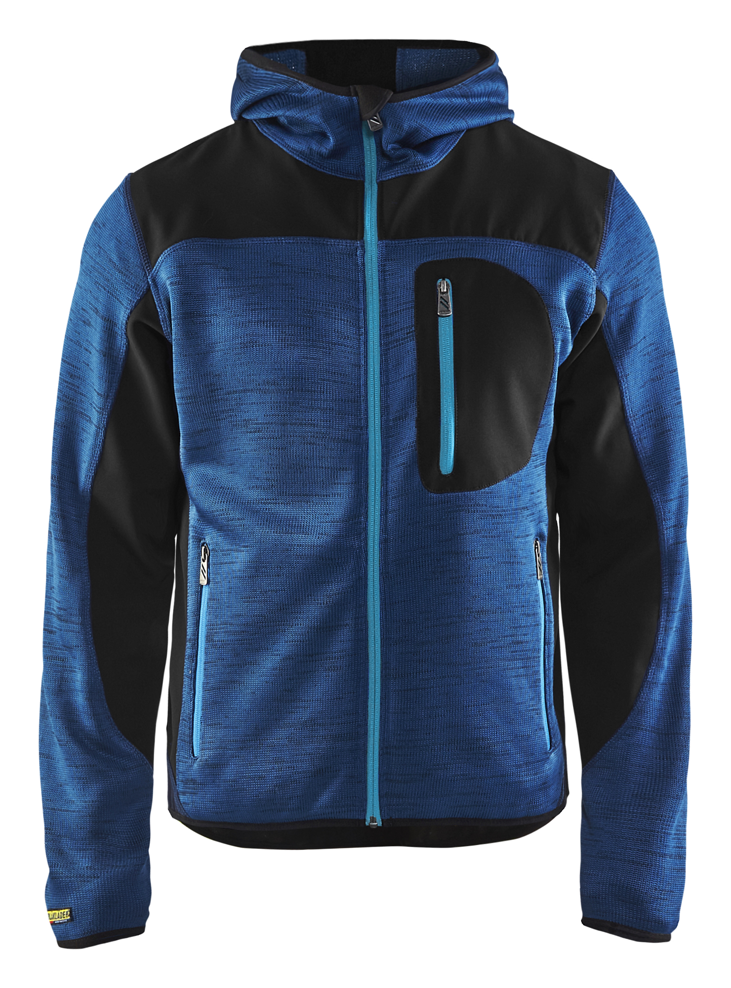 Blåkläder Strikket jakke med softshell - Marineblå/Marineblå [8889] / XS