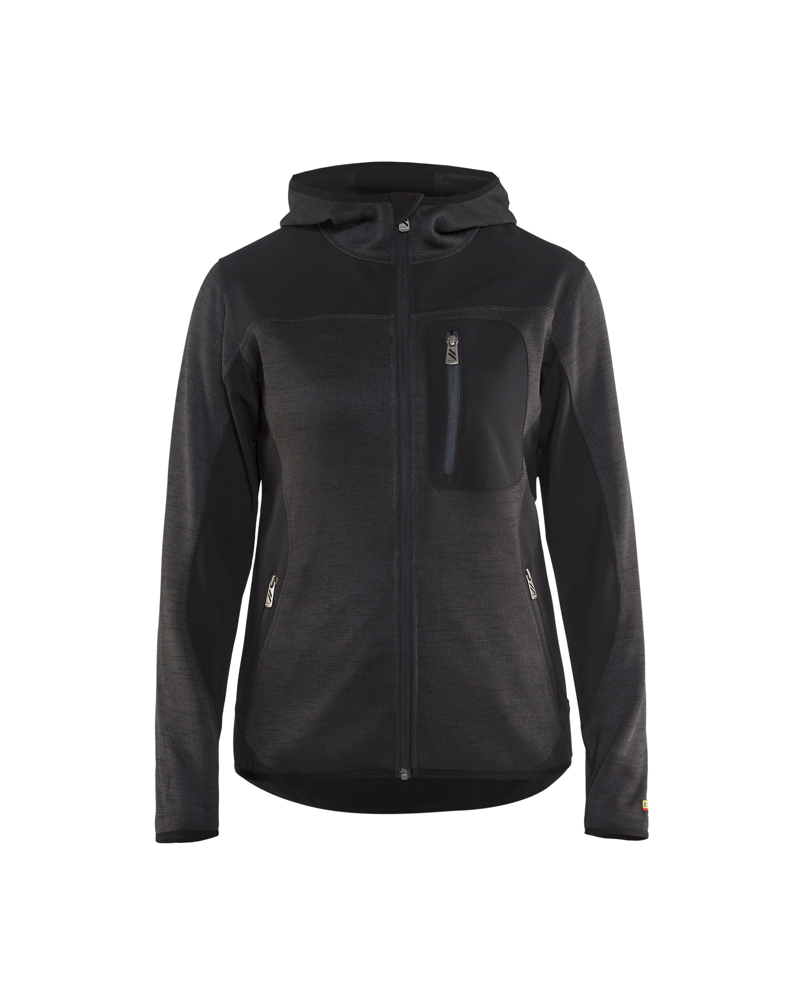 Blåkläder Dame Strikket jakke med softshell - Antracitgrå/Sort [9799] / XS