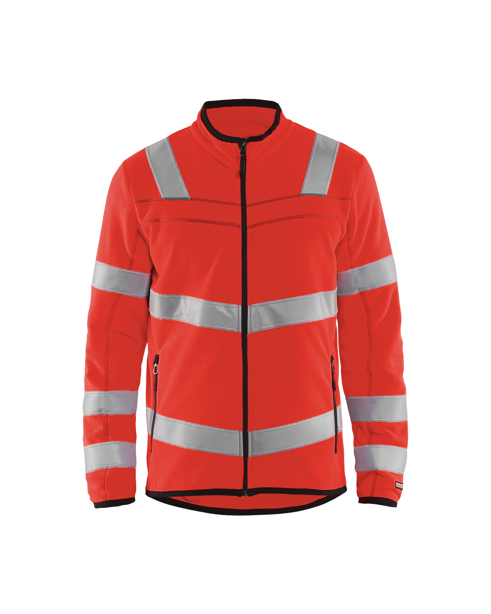 Blåkläder High Vis Microfleece Jakke - High Vis Rød [5500] / XS