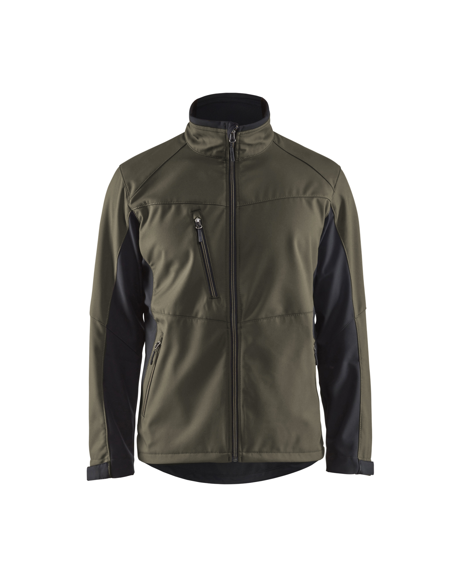 Blåkläder Softshell Jakke - Olivengrøn/Sort [4599] / XS