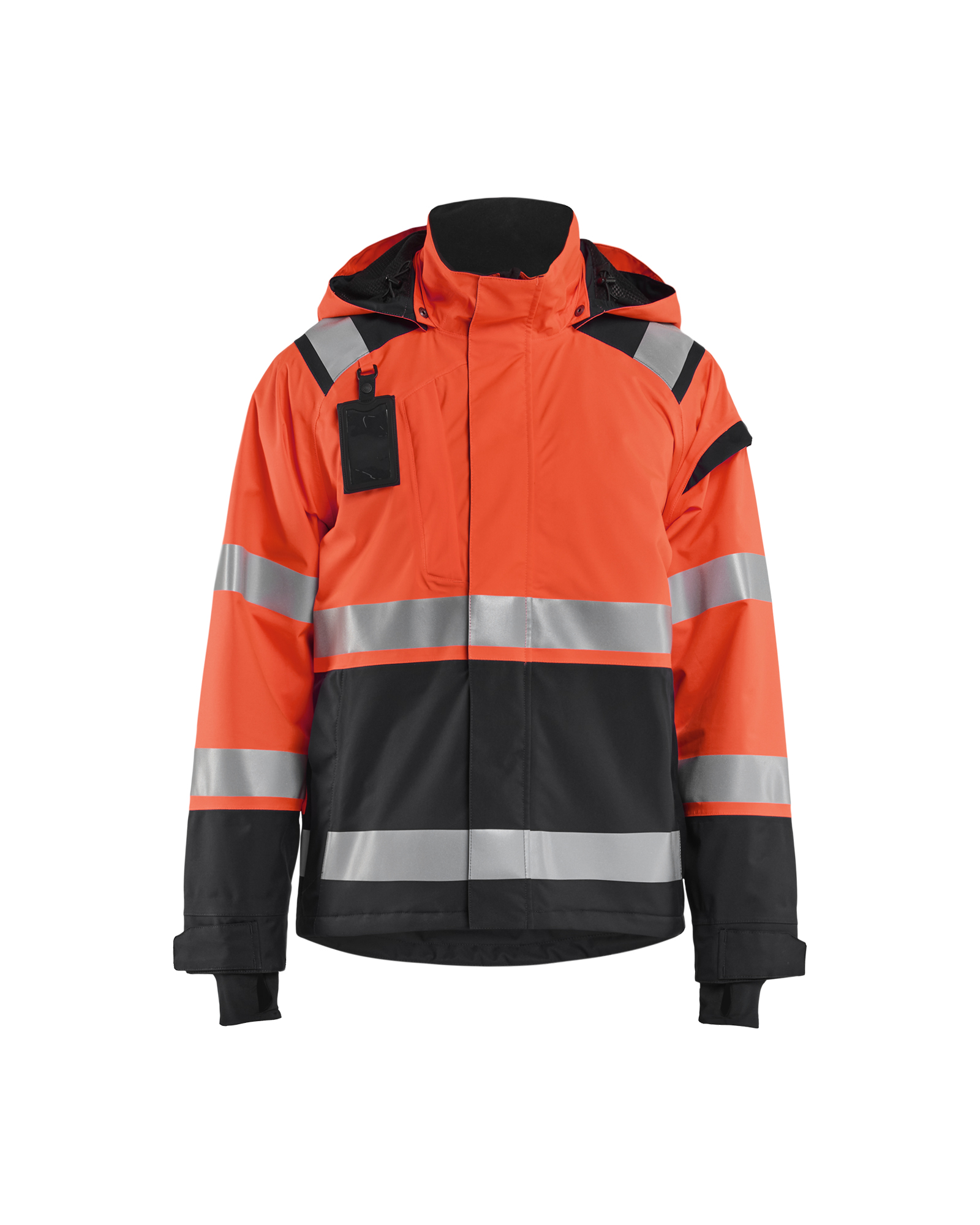 Blåkläder High Vis Skaljakke - High Vis Rød/Sort [5599] / XS