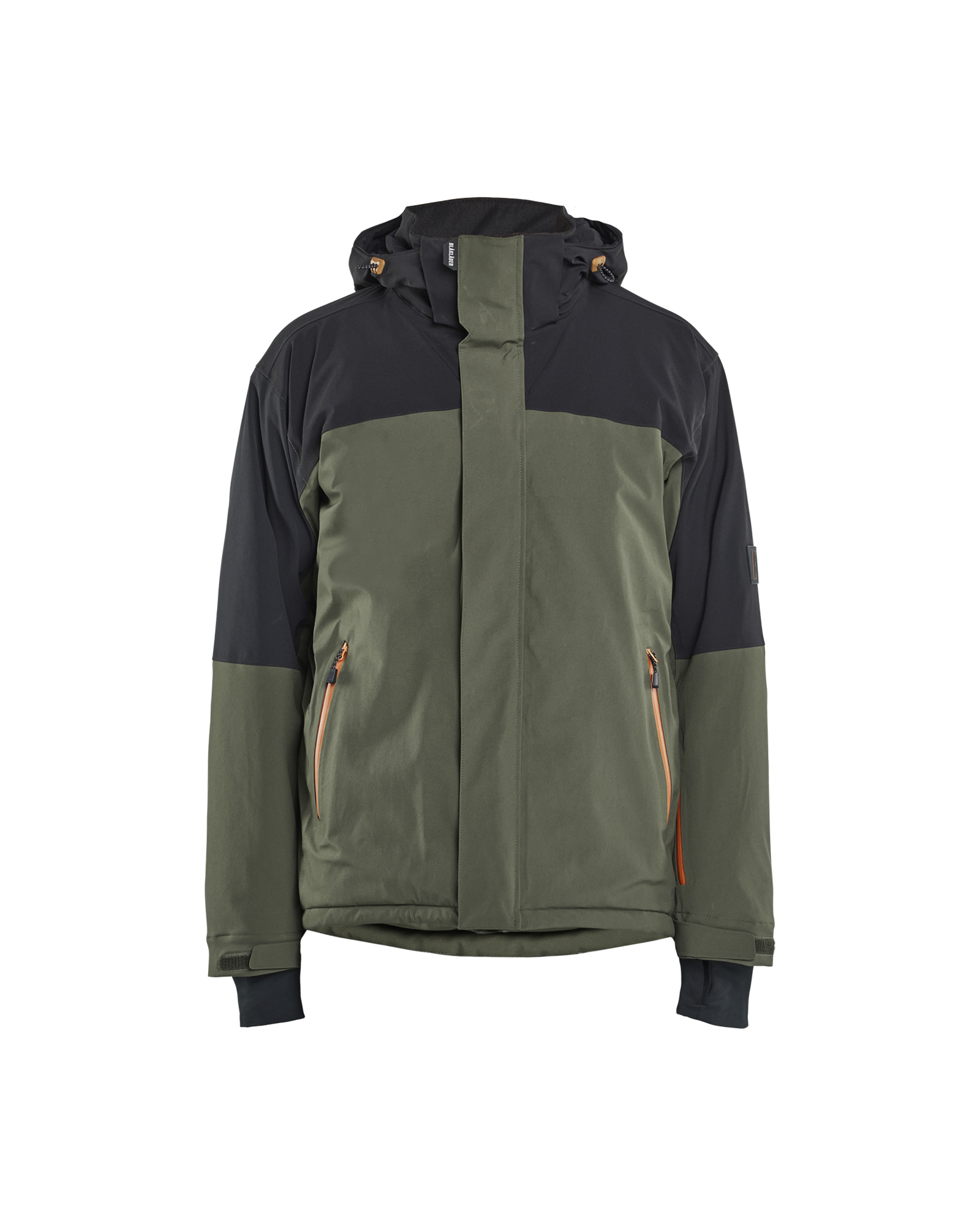 Blåkläder Striker Vinterjakke 4-vejs Stretch - Skovgrøn/Rust [4240] / XS