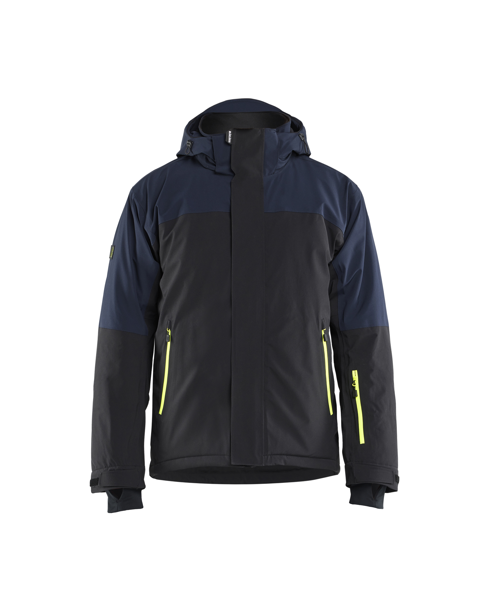 Blåkläder Striker Vinterjakke 4-vejs Stretch - Mørk Marineblå/High Vis Gul [8633] / XS