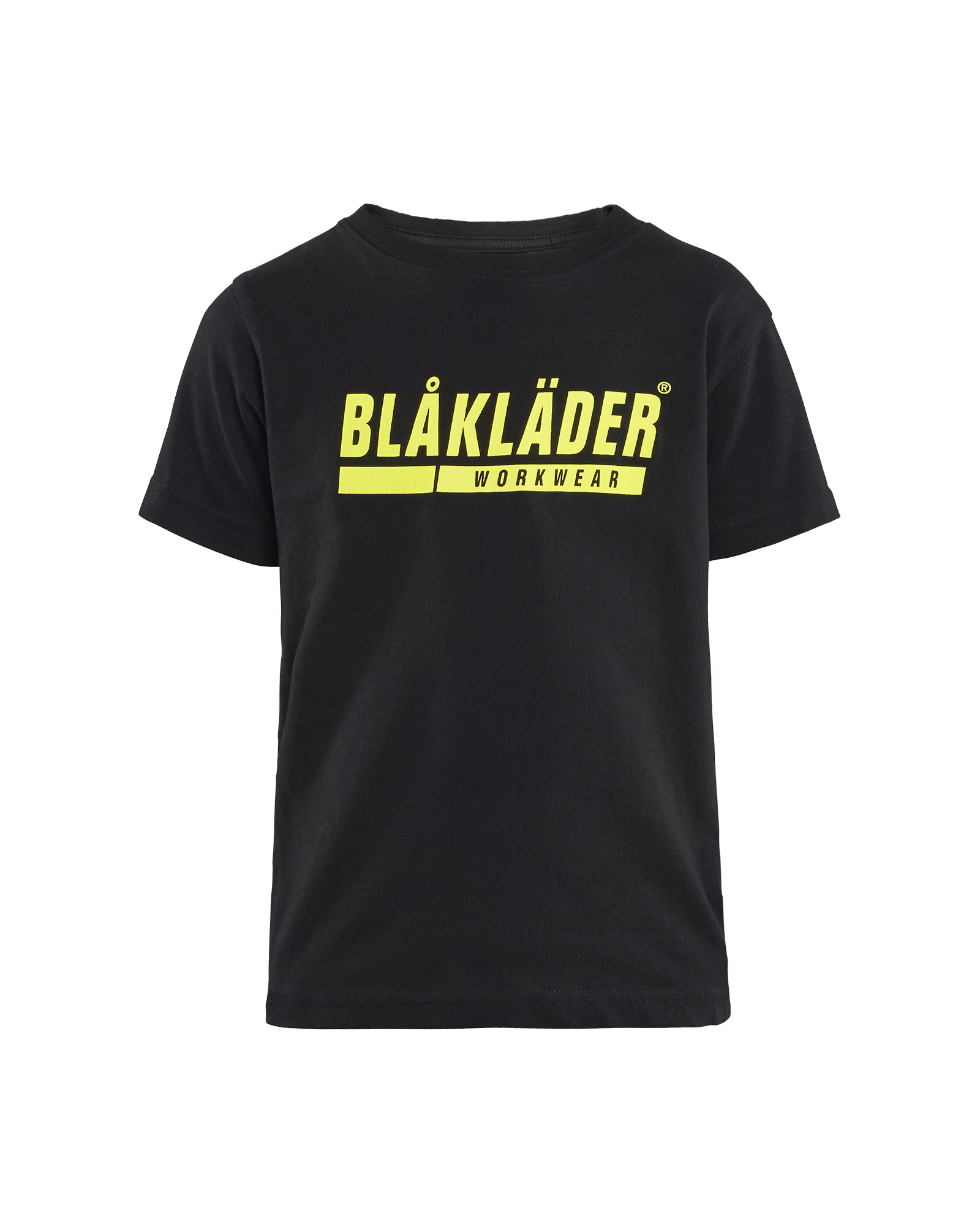 Blåkläder T-Shirt til Børn - Sort/High Vis Gul [9933] / 110/116