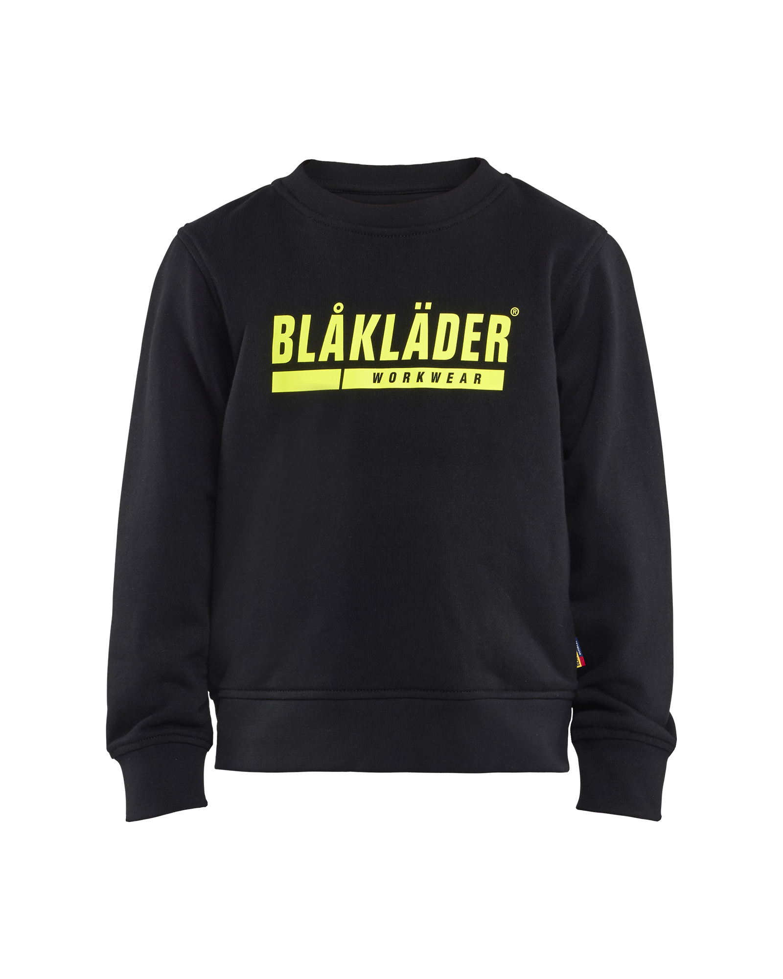 Blåkläder Sweatshirt til Børn - Sort/High Vis Gul [9933] / 110/116