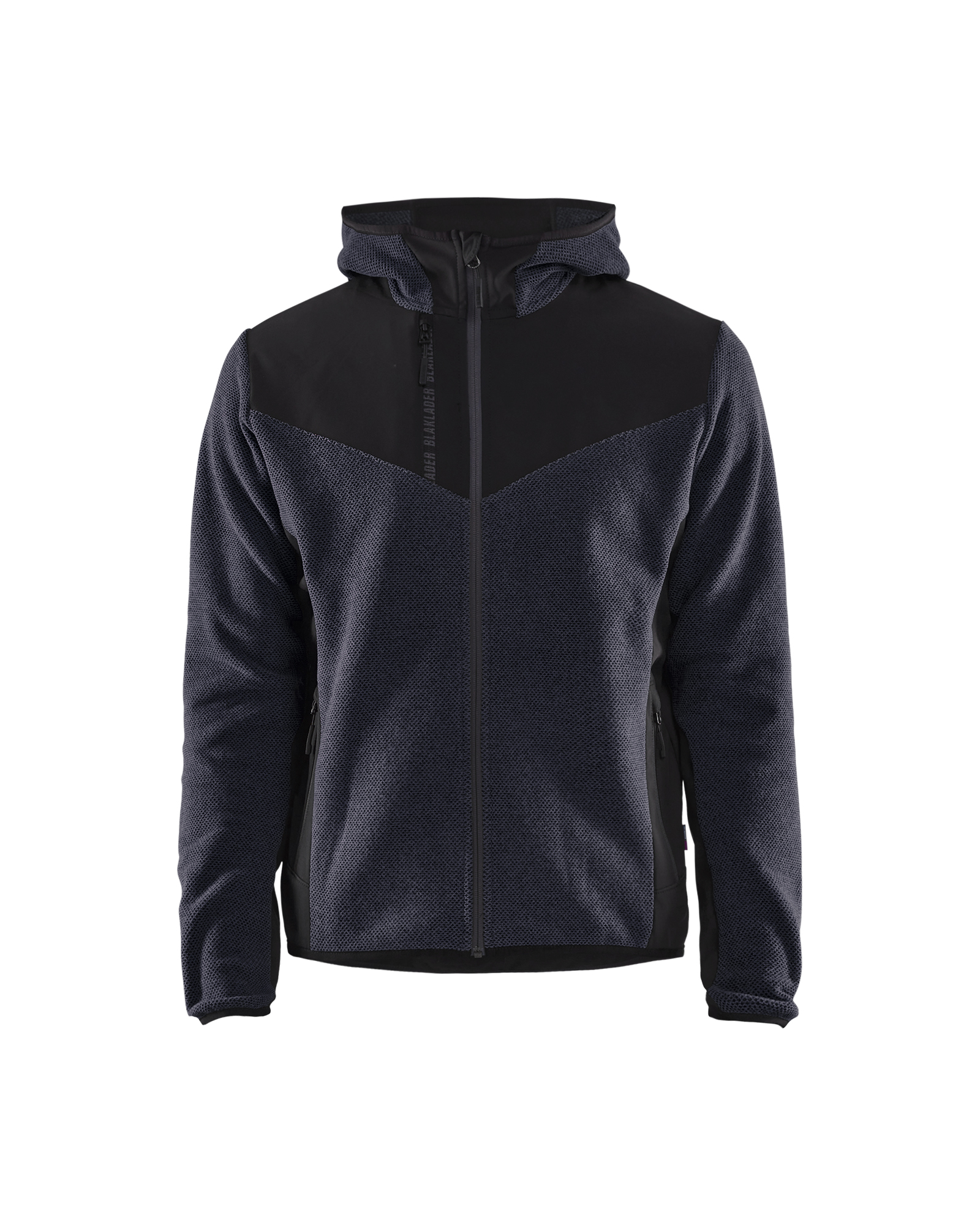 Blåkläder Strikket Jakke med Softshell - Mørk Marineblå/Sort [8699] / XS
