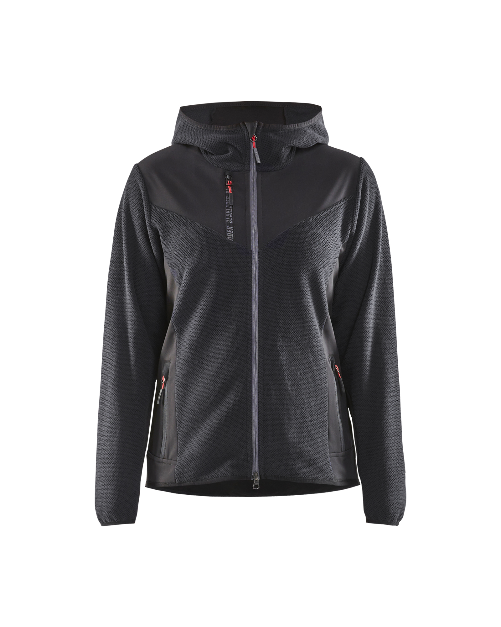 Blåkläder Dame Strikket Jakke med softshell - Antracitgrå/Sort [9799] / XS