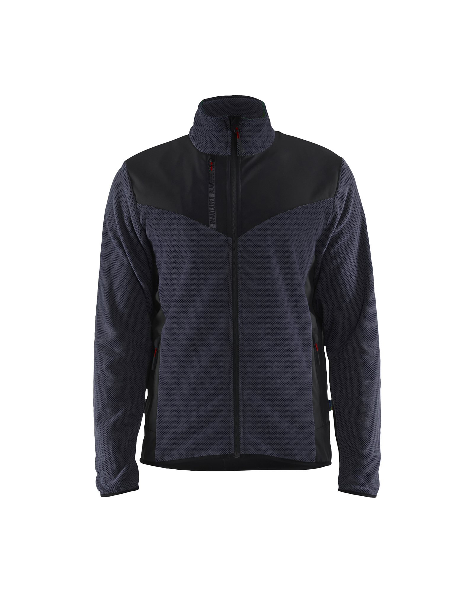 Blåkläder Strikket Jakke med Softshell - Mørk Marineblå/Sort [8699] / XS