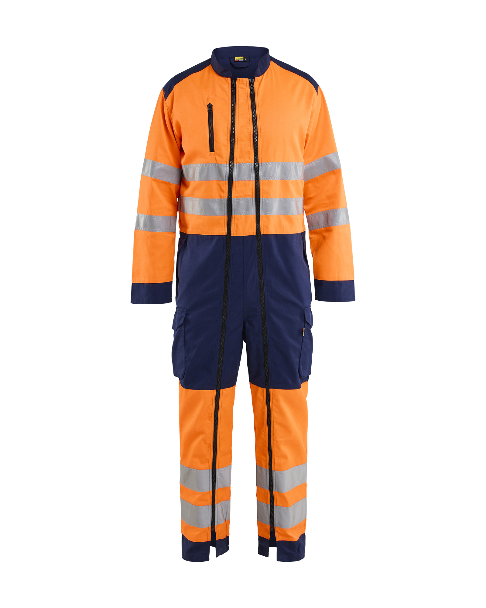 Blåkläder High Vis Kedeldragt - High Vis Orange/Marineblå [5389] / XXS