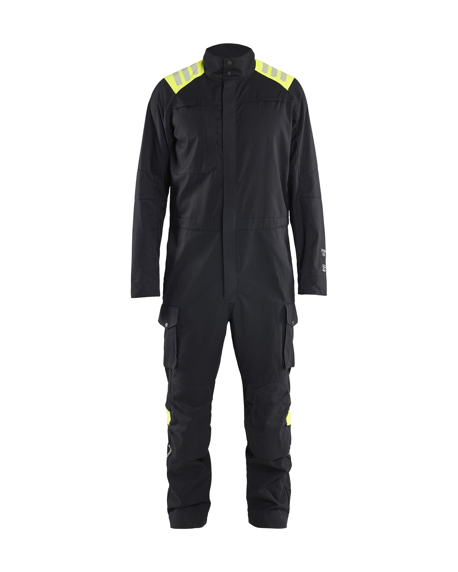 Blåkläder Kedeldragt Inherent - Sort/High Vis Gul [9933] / C46