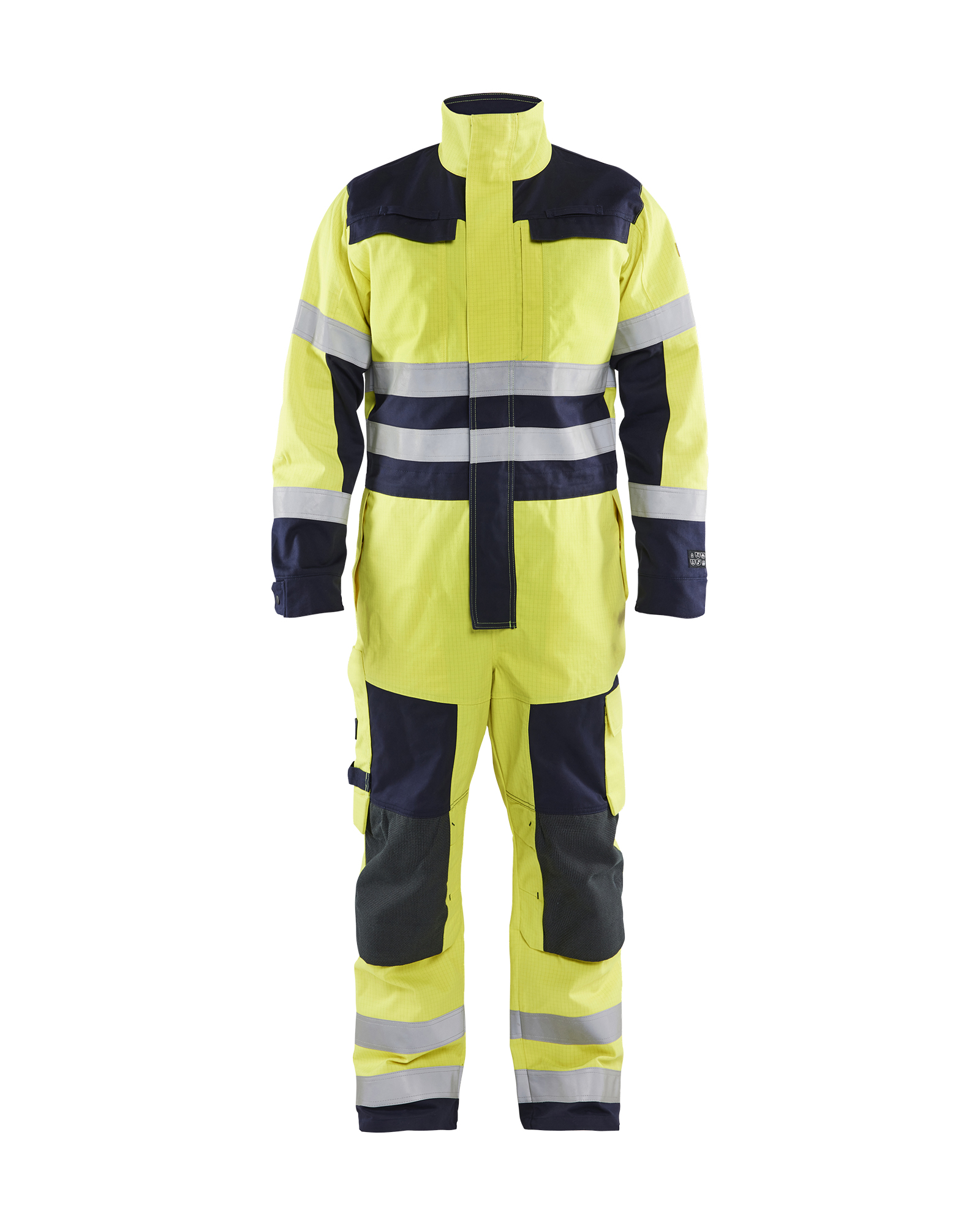 Blåkläder Multinorm Kedeldragt - High Vis Gul/Marineblå [3389] / C46