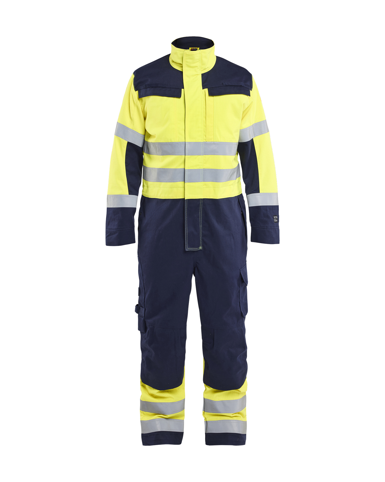 Blåkläder Multinorm Kedeldragt - High Vis Gul/Marineblå [3389] / C46