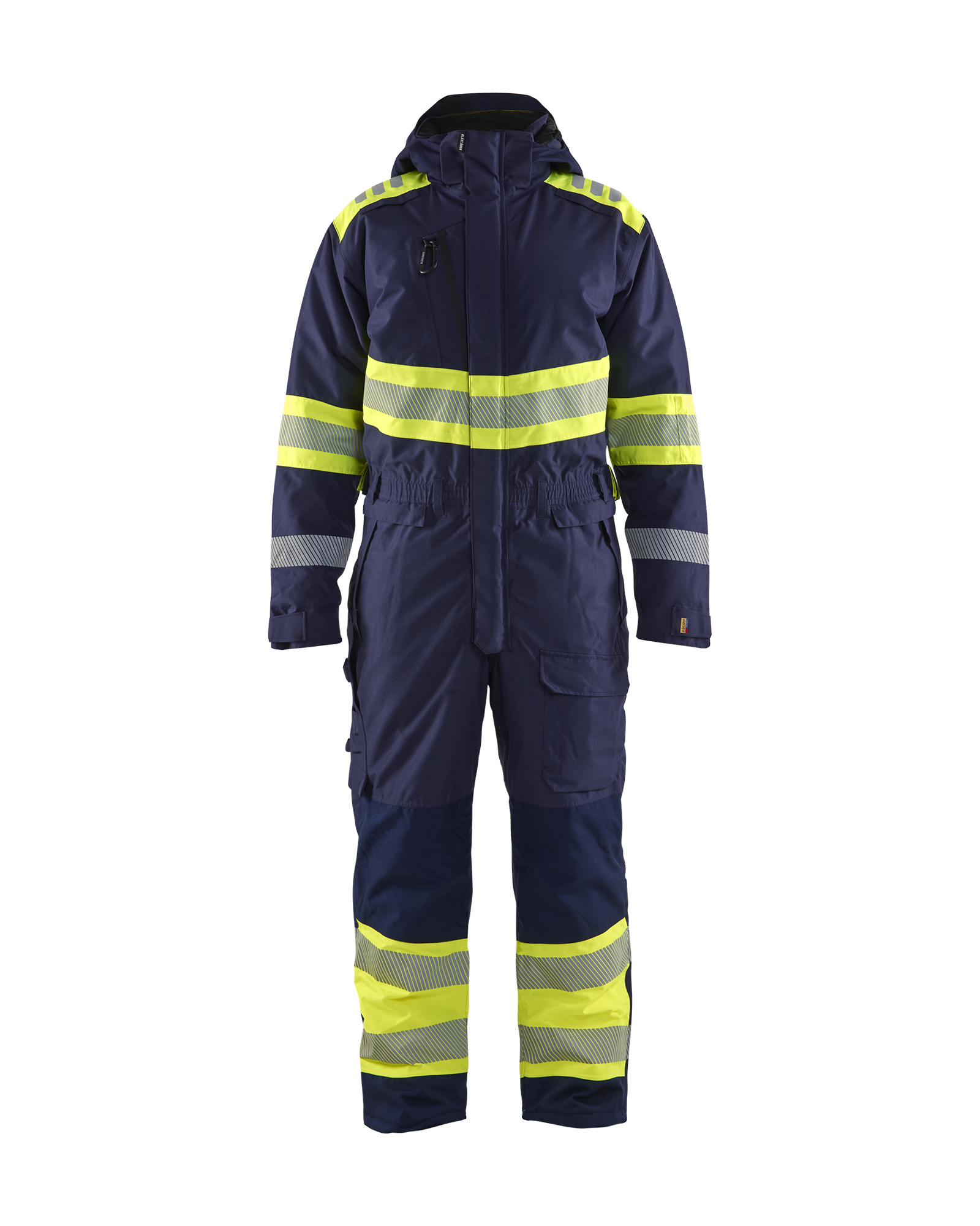 Blåkläder High Vis Vinter Kedeldragt - Marineblå/High Vis Gul [8933] / XXS