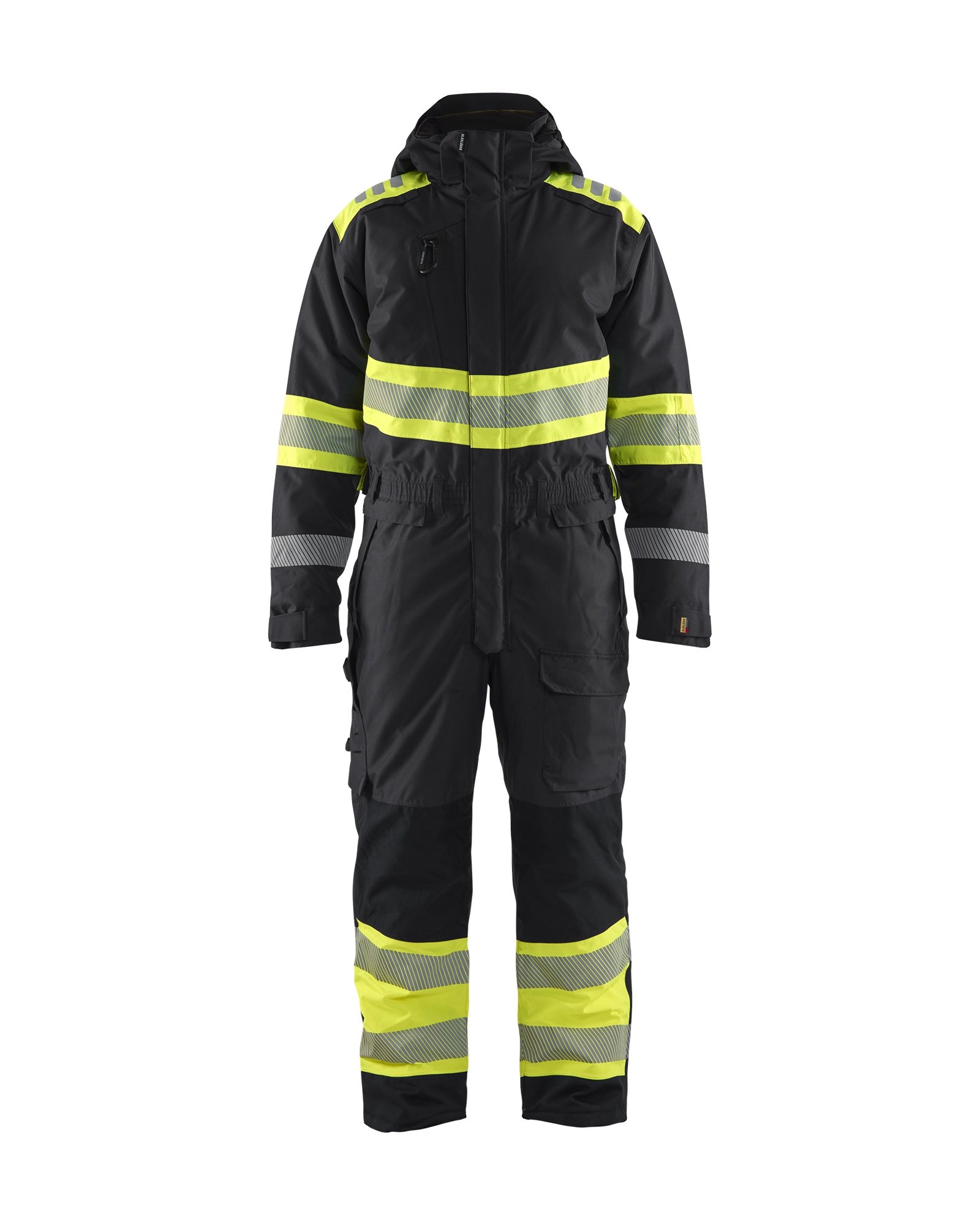 Blåkläder High Vis Vinter Kedeldragt - Sort/High Vis Gul [9933] / XXS