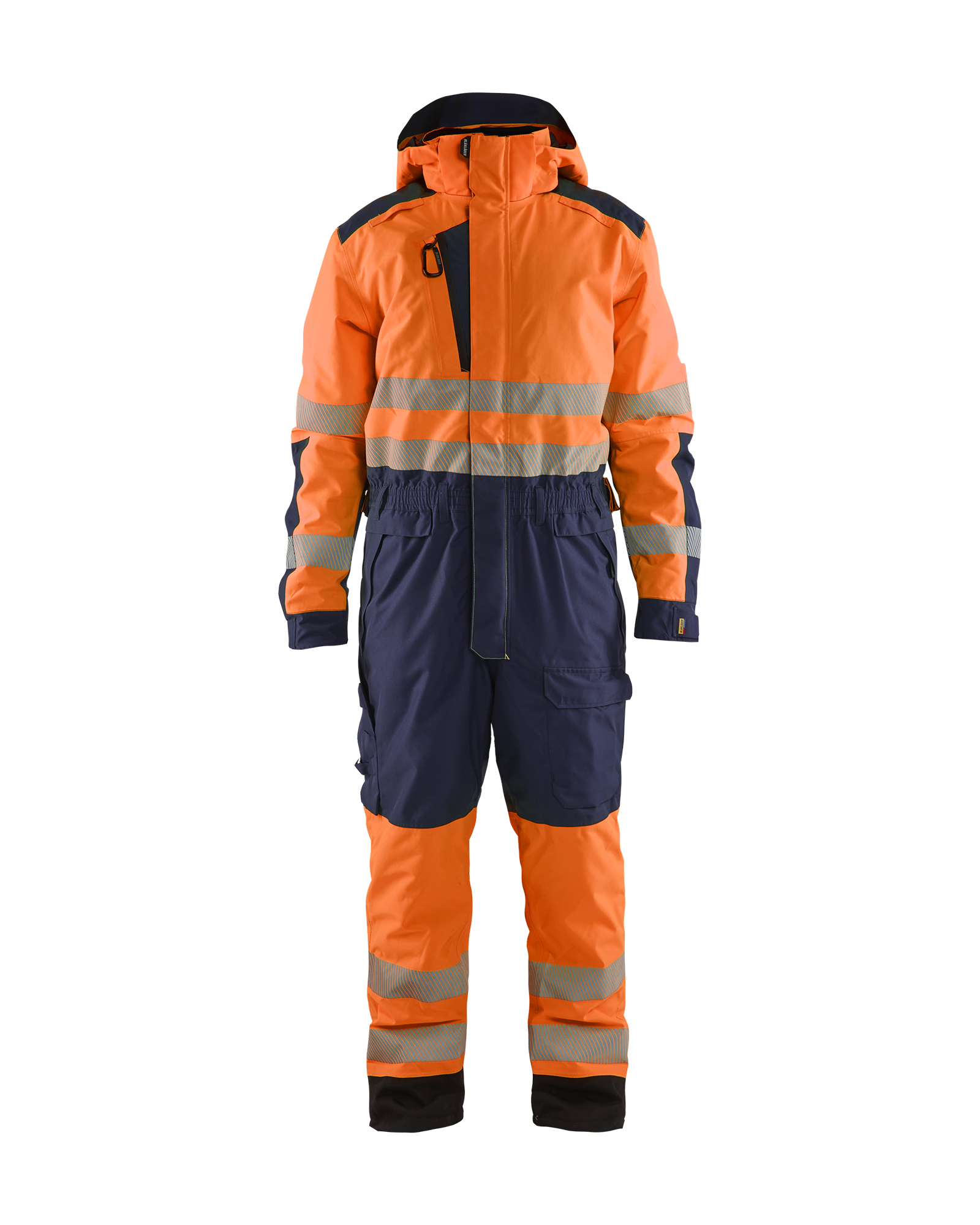 Blåkläder High Vis Vinter Kedeldragt - High Vis Orange/Marineblå [5389] / XXS