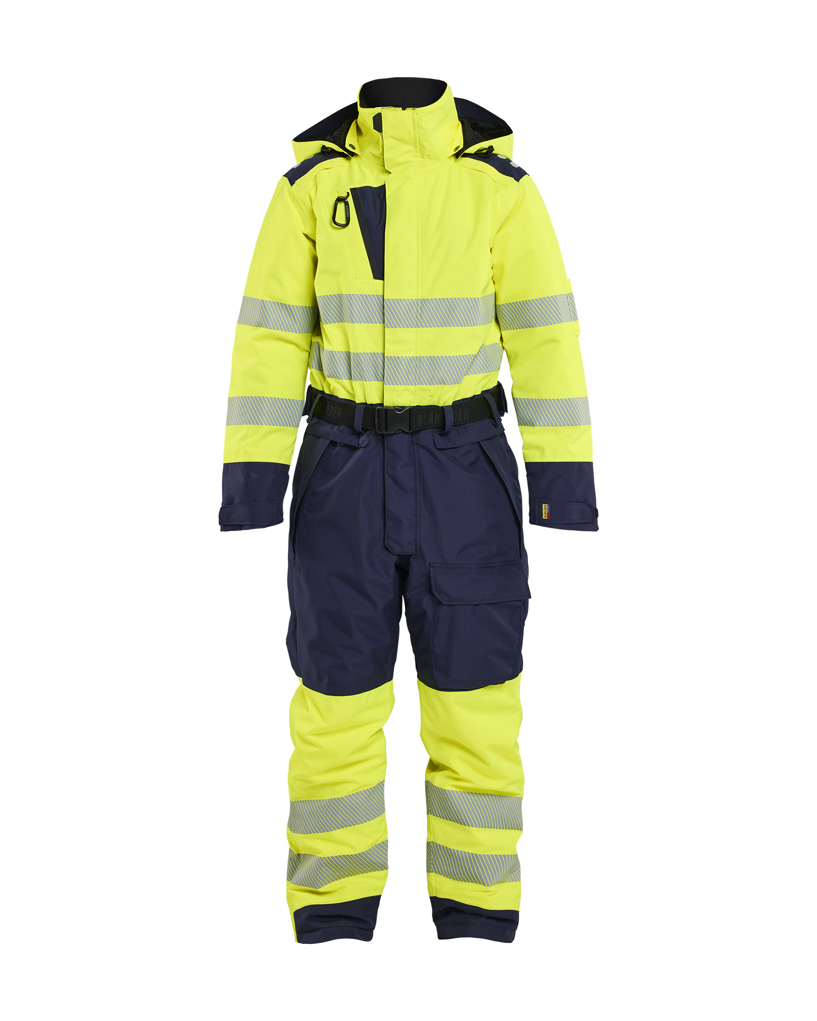 Blåkläder Dame High Vis Vinterkedeldragt - High Vis Gul/Marineblå [3389] / XS