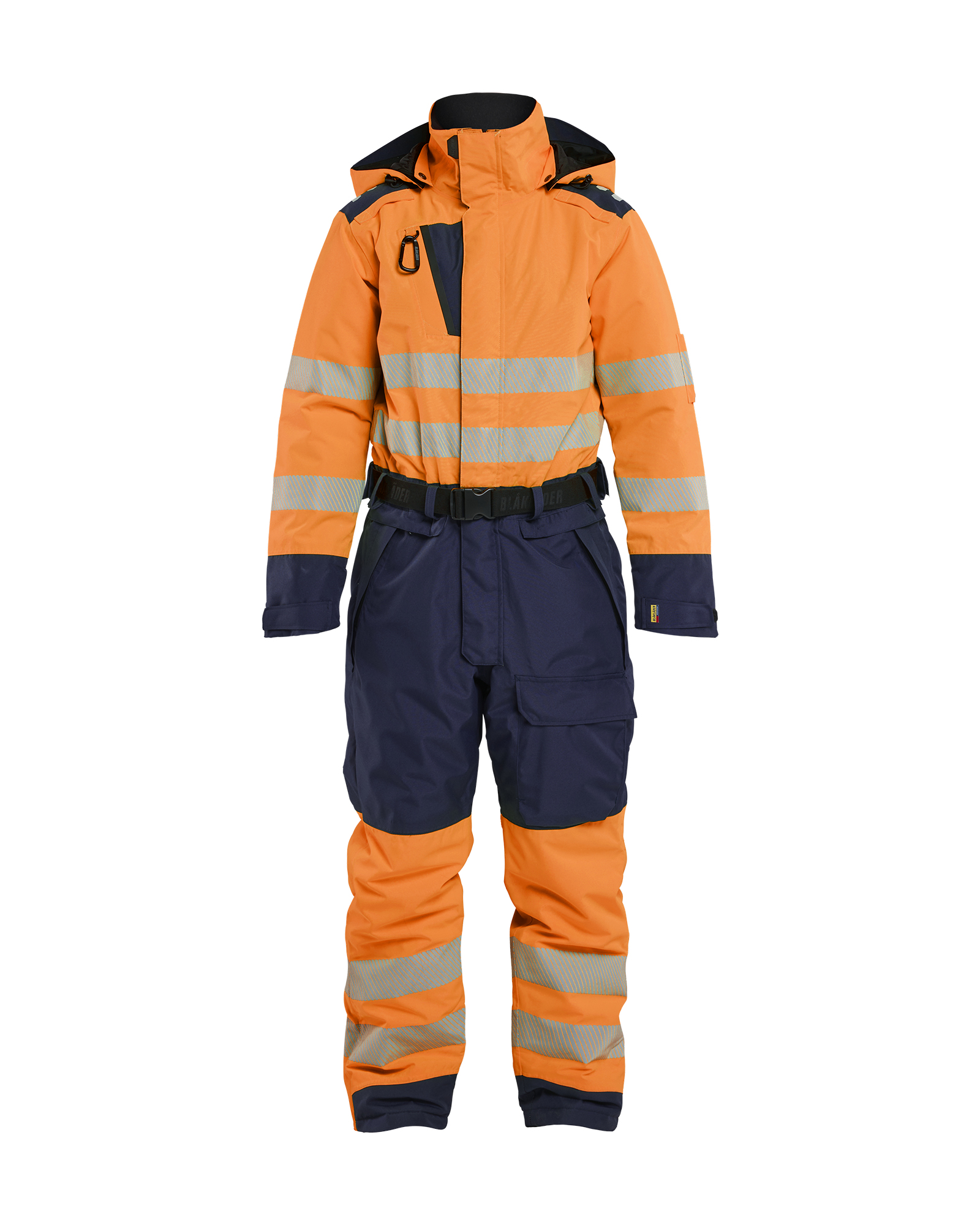 Blåkläder Dame High Vis Vinterkedeldragt - High Vis Orange/Marineblå [5389] / XS