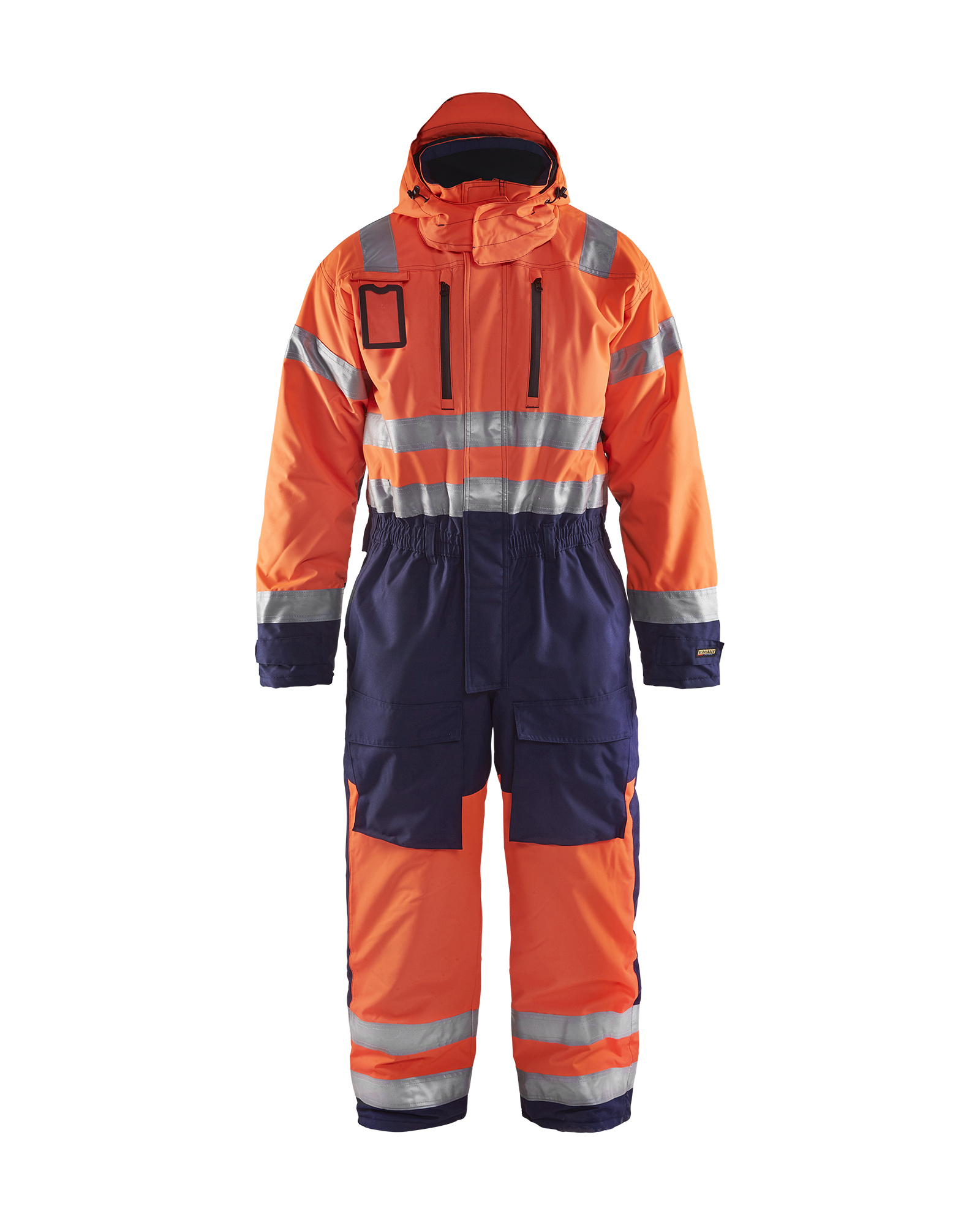 Blåkläder High Vis Vinter Kedeldragt - High Vis Orange/Marineblå [5389] / C46