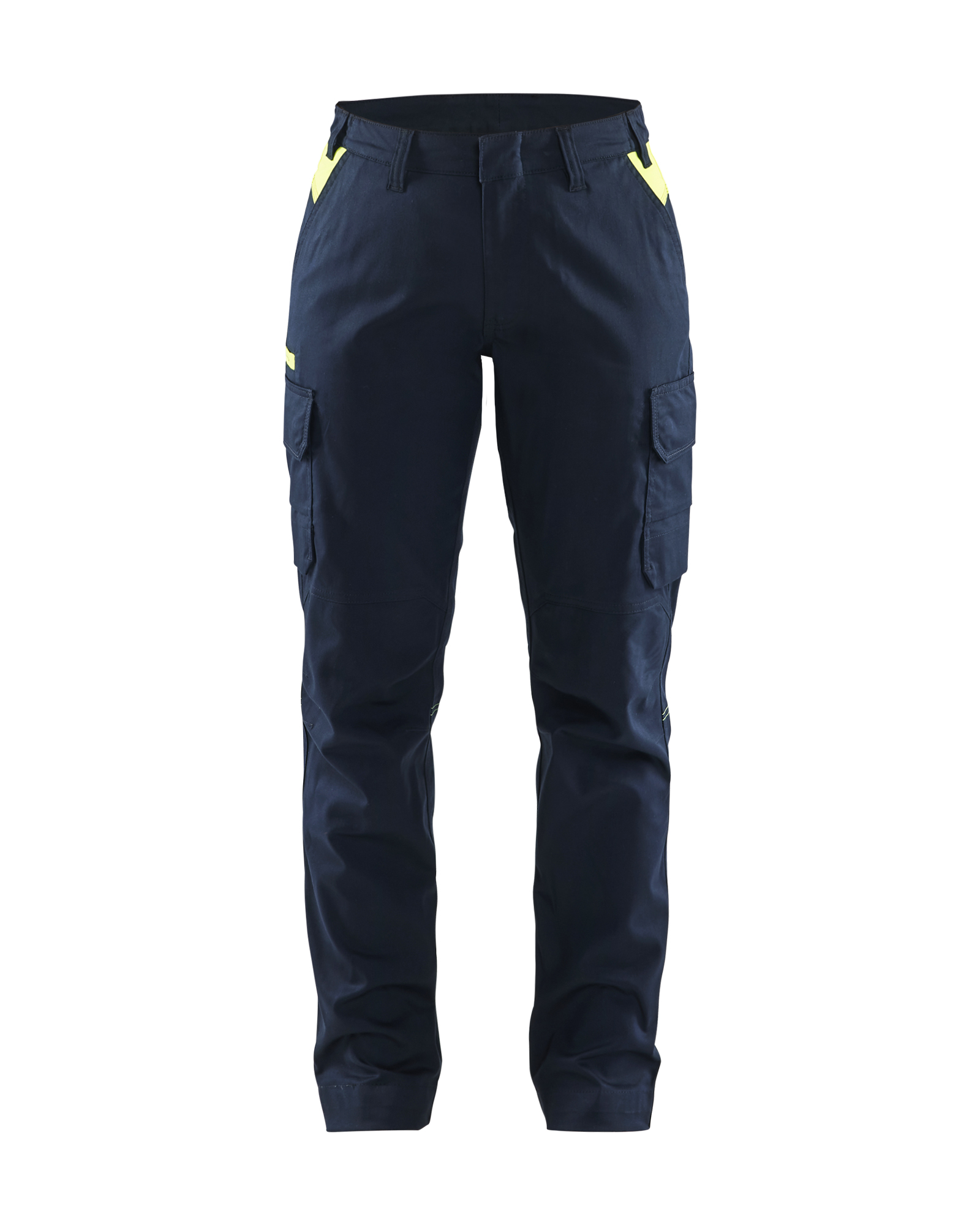 Blåkläder Dame Industri Buks stretch - Mørk Marineblå/High Vis Gul [8633] / C32