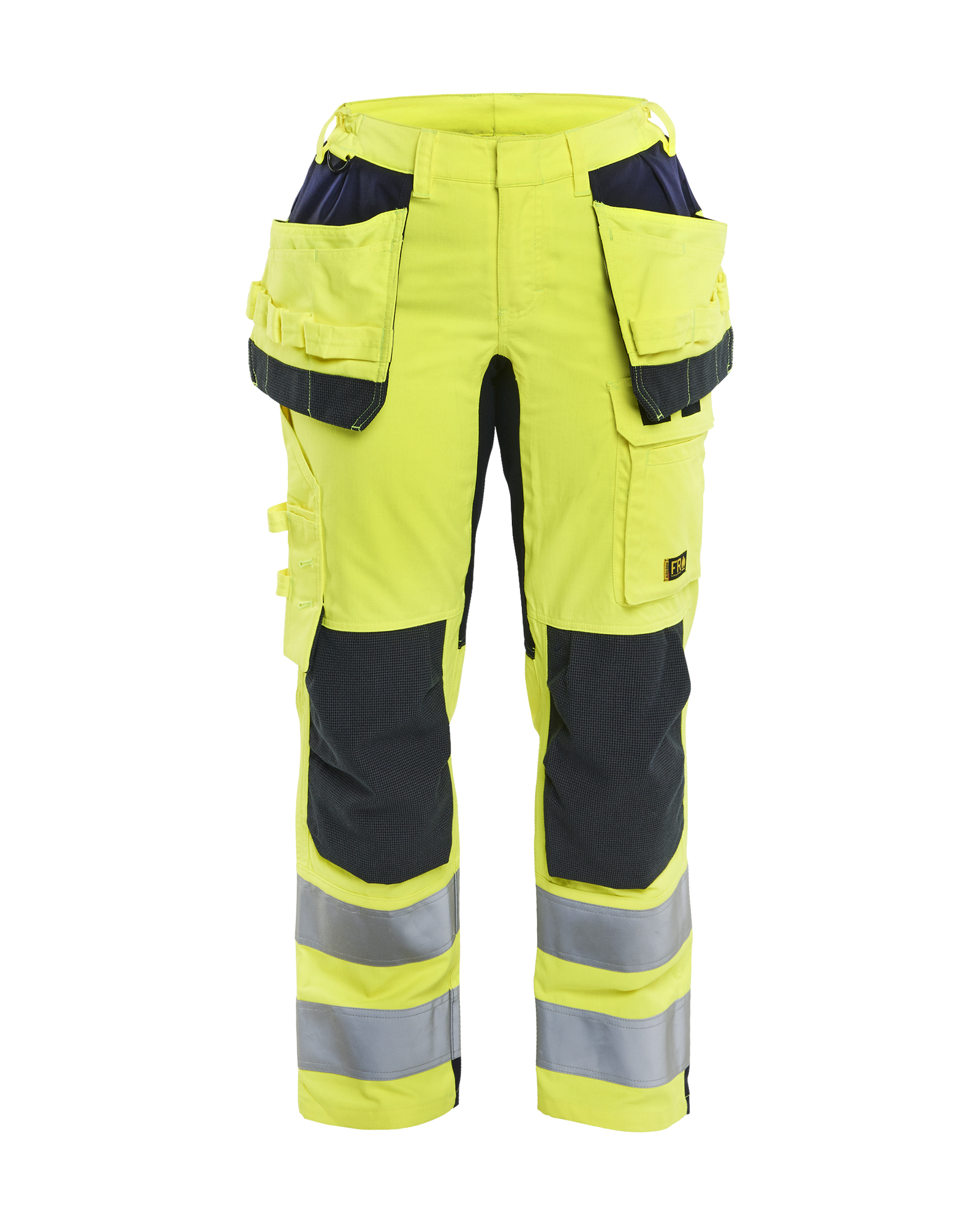 Blåkläder Dame Multinorm Buks med stretch Inherent - High Vis Gul/Marineblå [3389] / C34