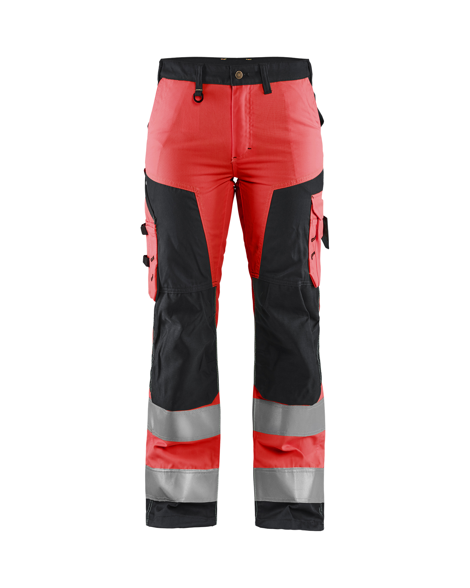 Blåkläder Dame High Vis Buks - High Vis Rød/Sort [5599] / C34