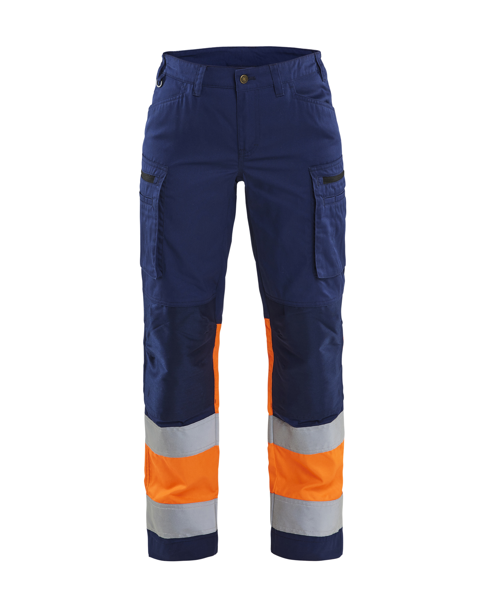 Blåkläder Dame High Vis Buks med stretch - Marineblå/High Vis Orange [8953] / C32