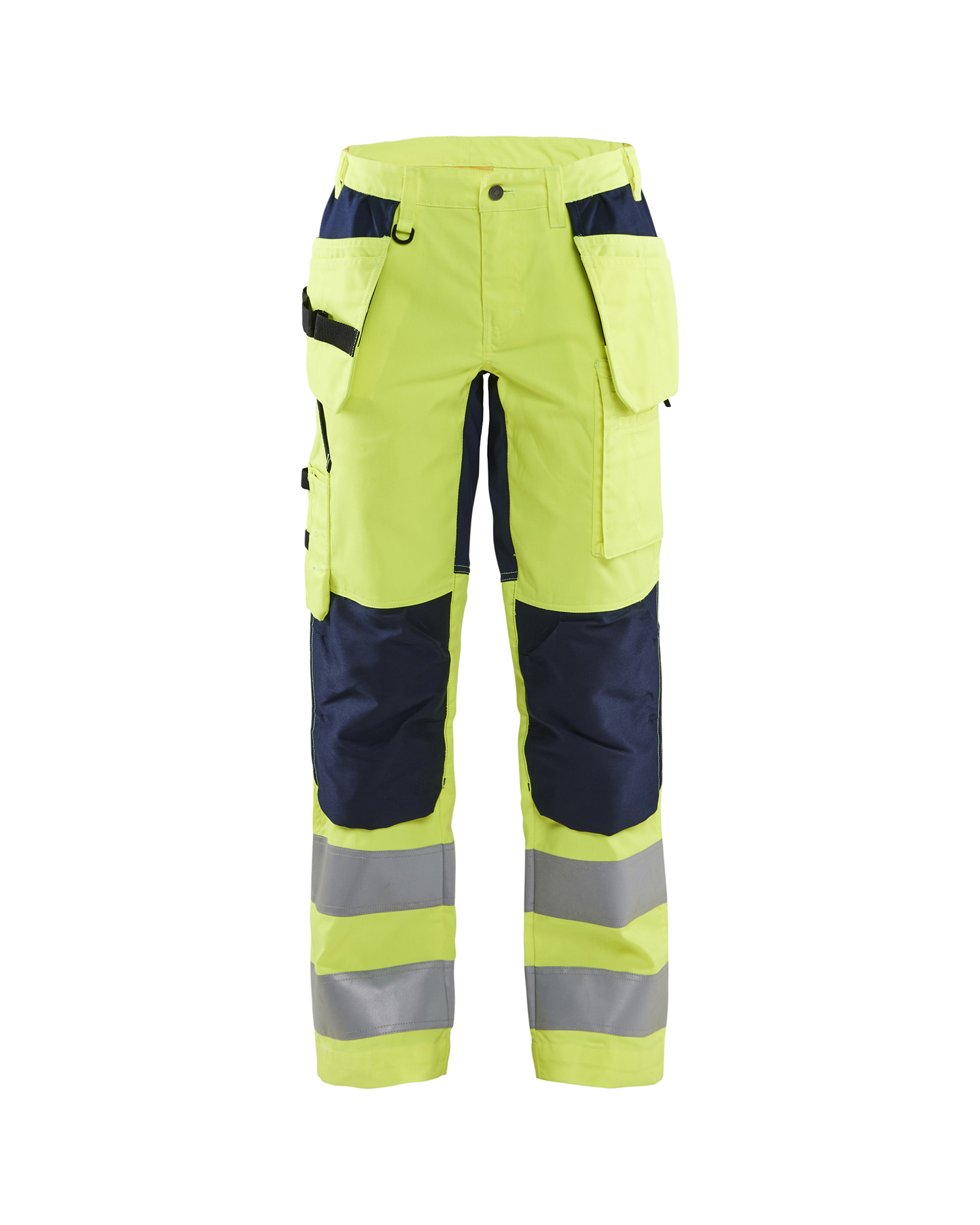 Blåkläder Dame High Vis Buks med stretch - High Vis Gul/Marineblå [3389] / C34