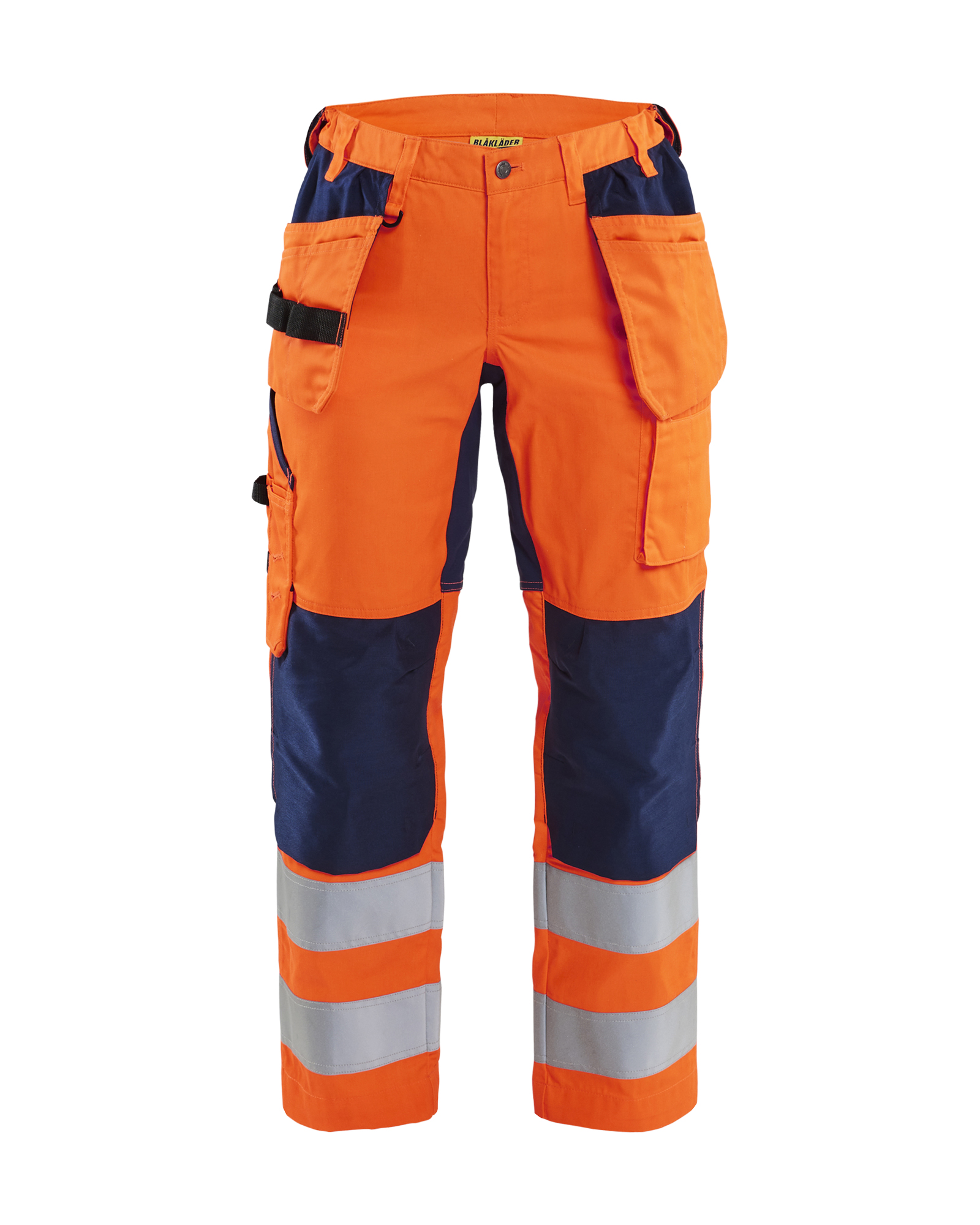 Blåkläder Dame High Vis Buks med stretch - High Vis Orange/Marineblå [5389] / C34