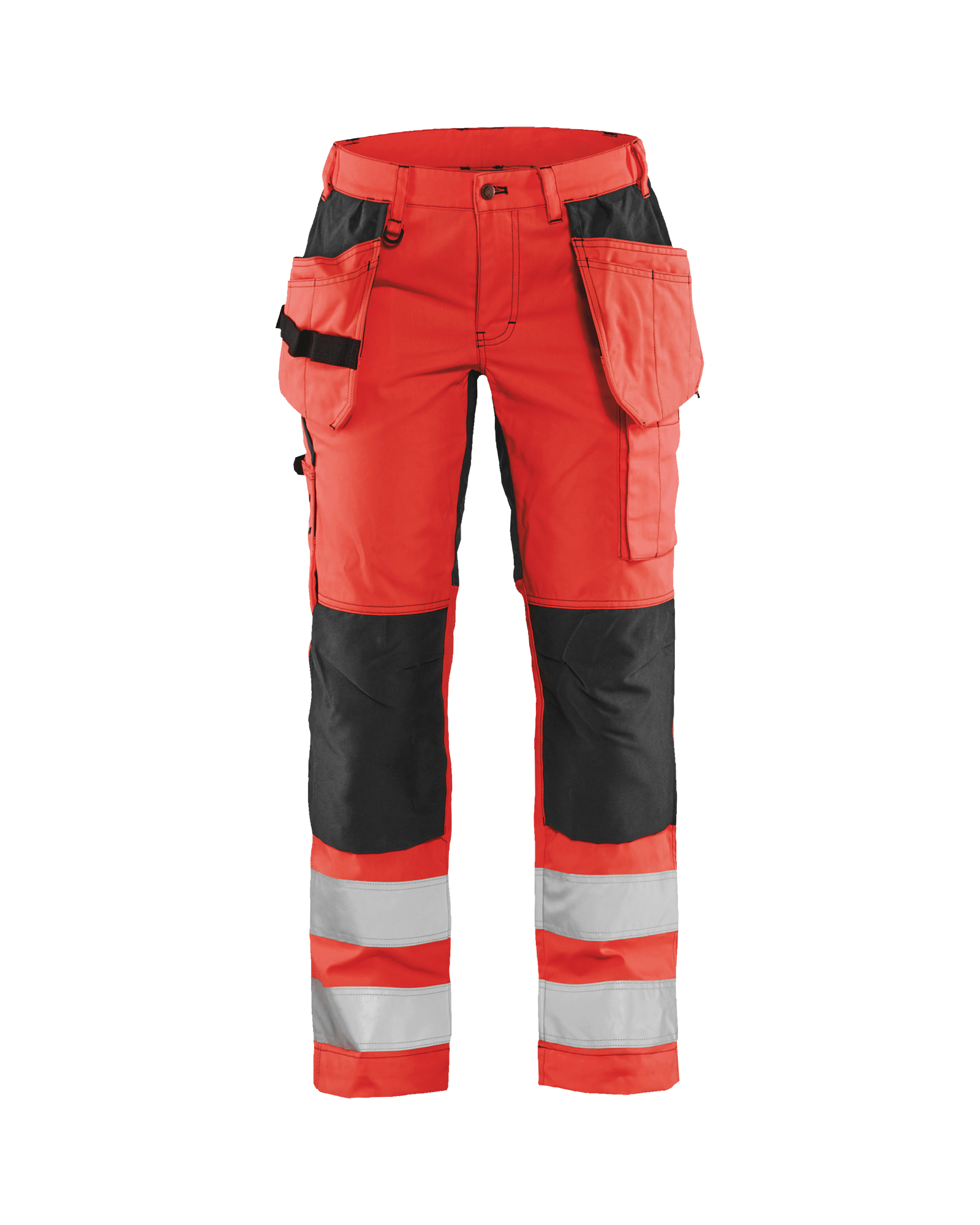 Blåkläder Dame High Vis Buks med stretch - High Vis Rød/Sort [5599] / C34