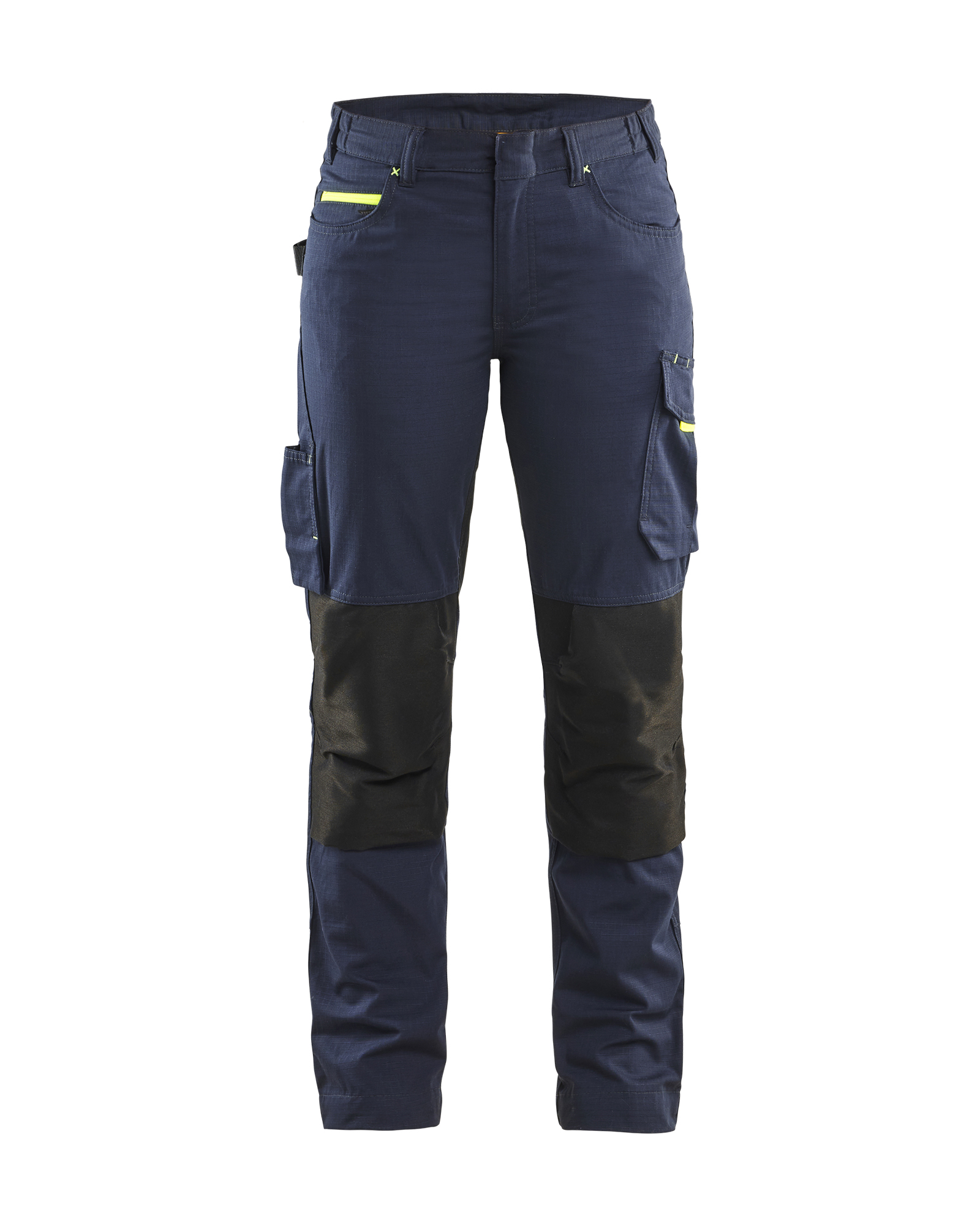 Blåkläder Dame Service Buks med stretch - Mørk Marineblå/High Vis Gul [8633] / C32