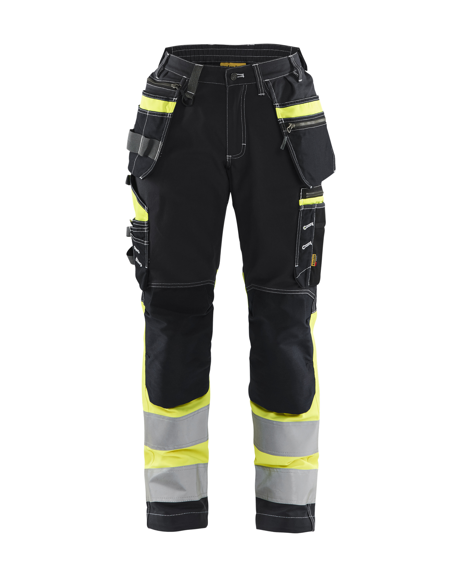 Blåkläder Dame High Vis Buks med Stretch - Sort/High Vis Gul [9933] / C32
