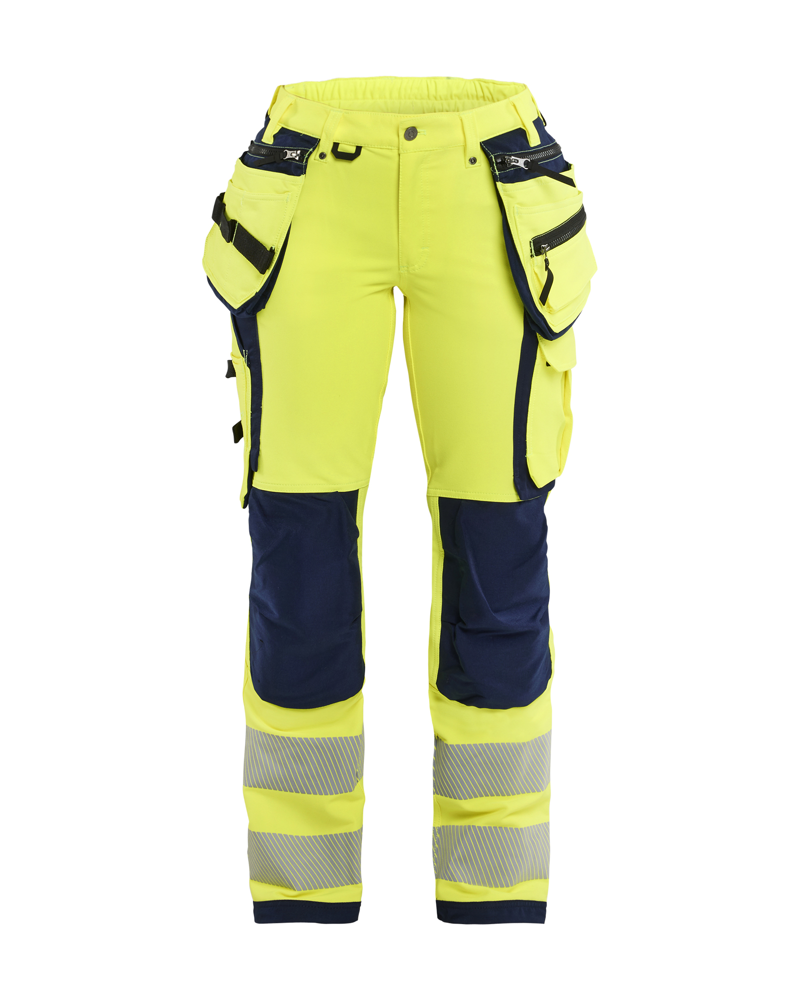 Blåkläder Dame High Vis Buks 4-vejs stretch - High Vis Gul/Marineblå [3389] / C34