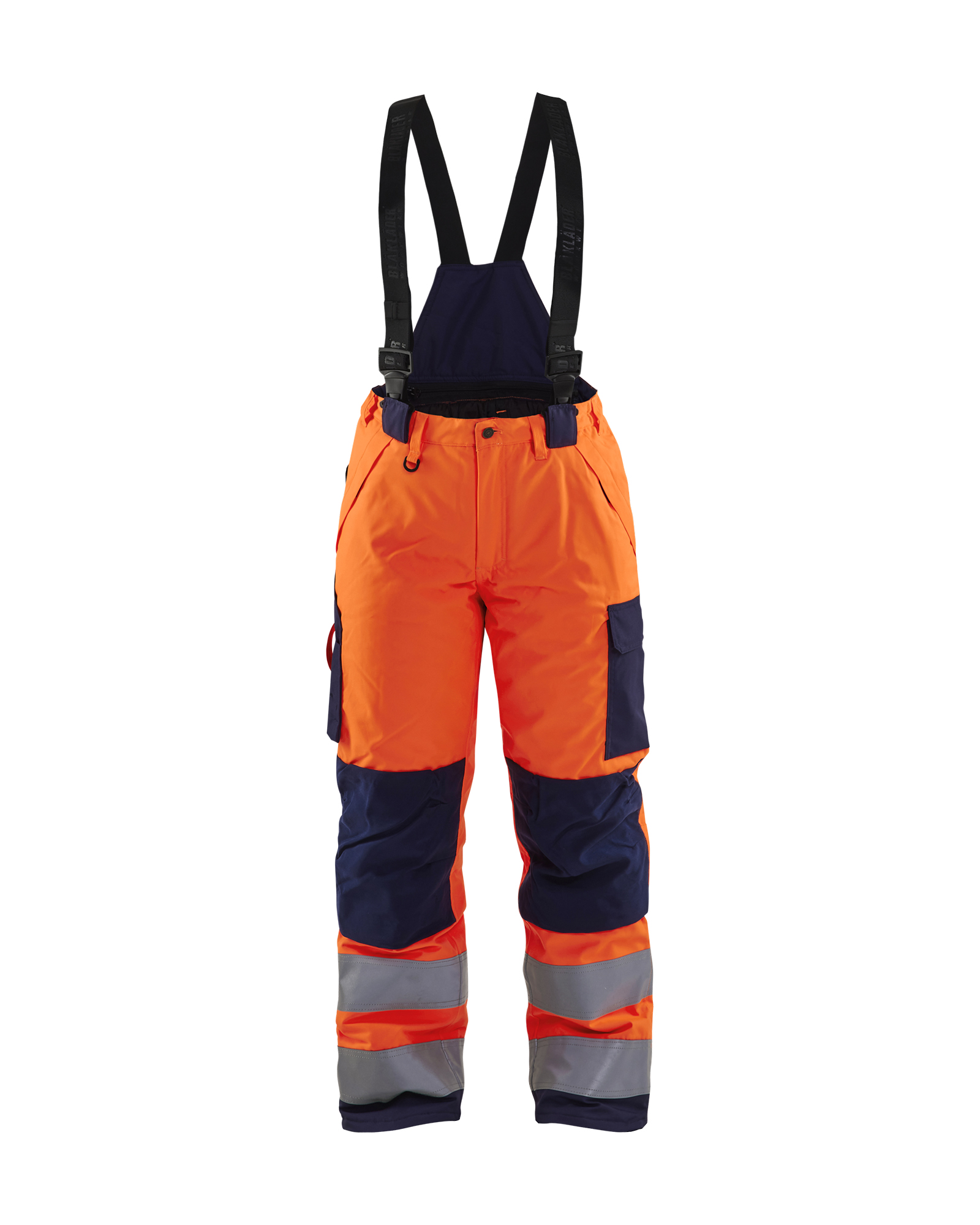 Blåkläder Dame High Vis Vinter Buks - High Vis Orange/Marineblå [5389] / C34