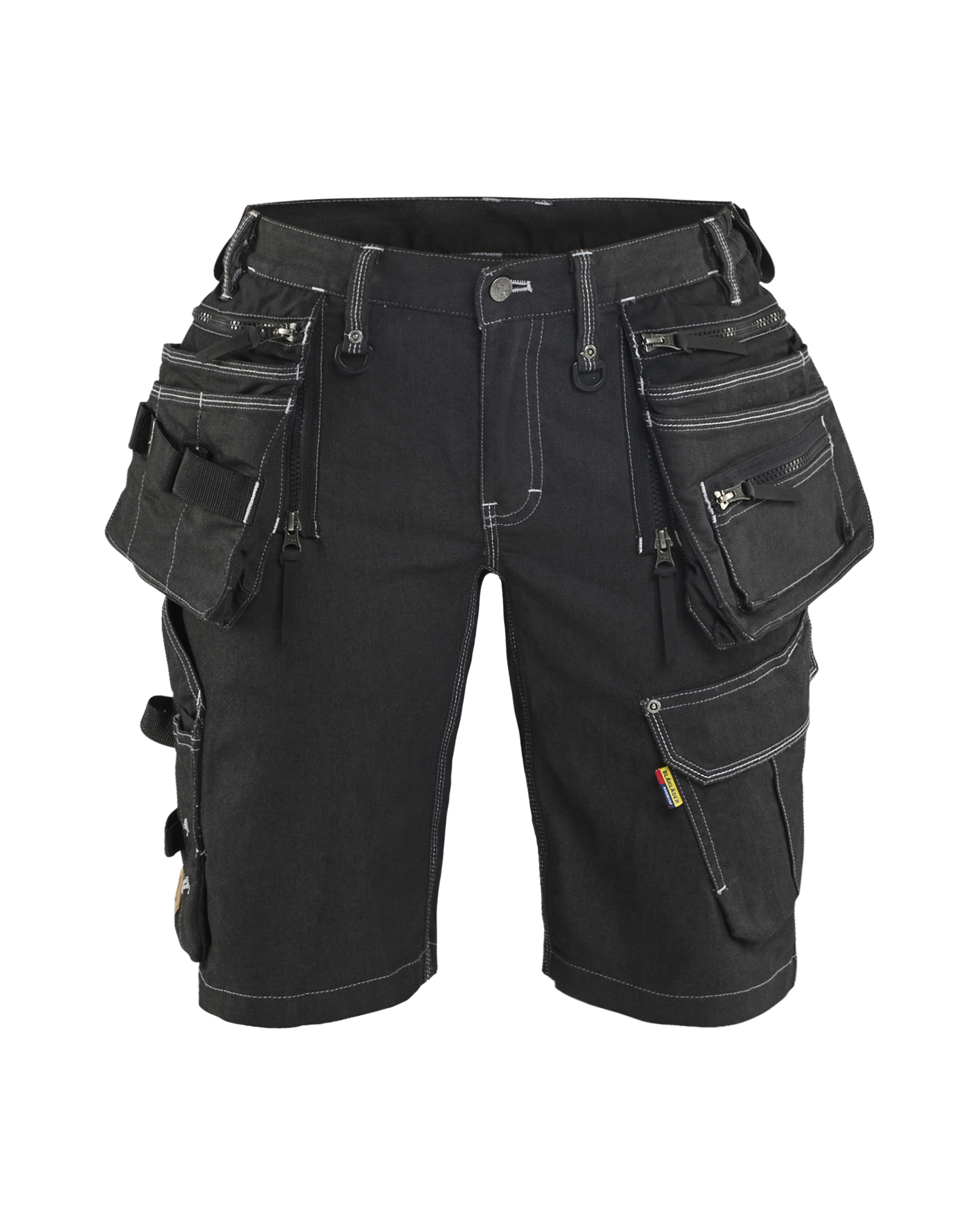 Blåkläder Dame Håndværker Shorts stretch X1900 - Sort [9900] / C32