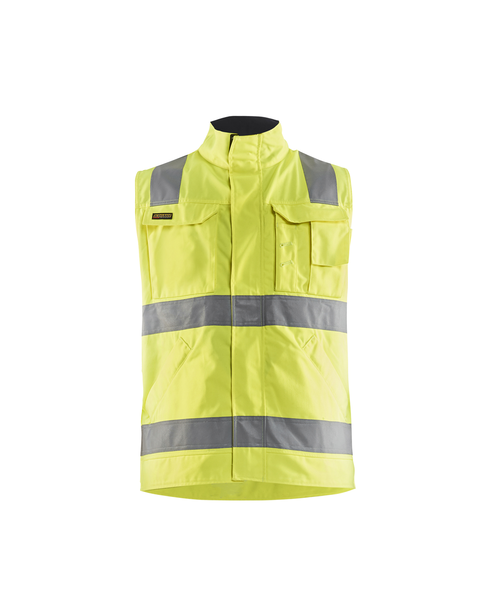 Blåkläder High Vis Vest - High Vis Gul/Marineblå [3389] / XS