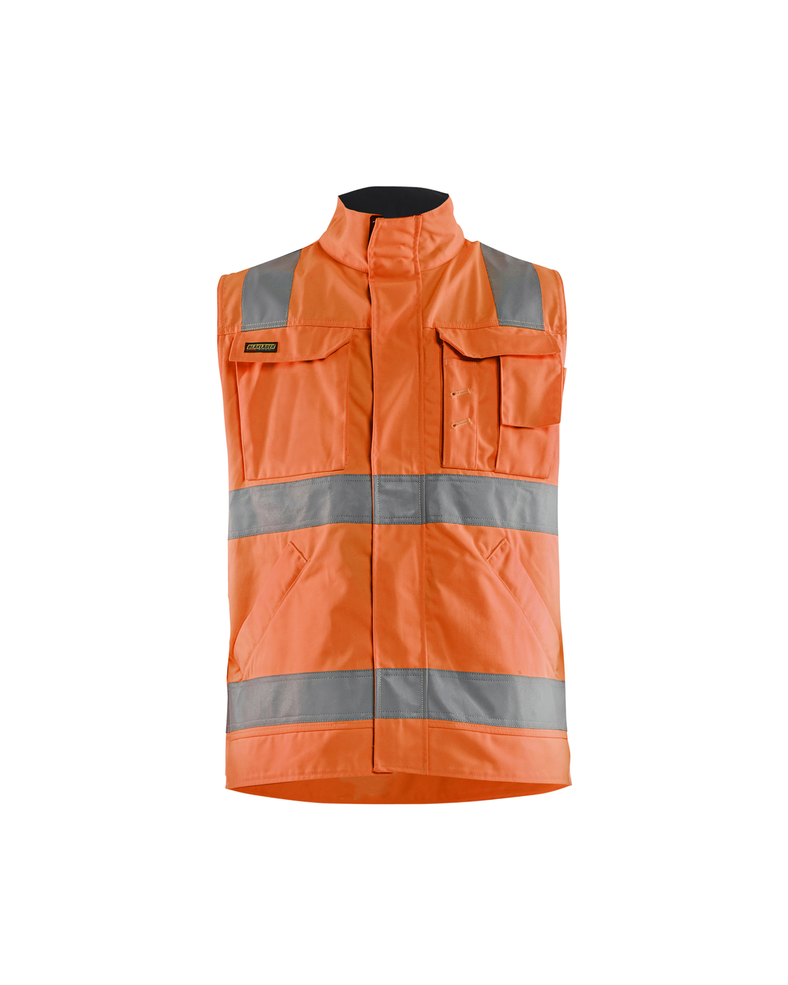 Blåkläder High Vis Vest - High Vis Orange/Marineblå [5389] / S