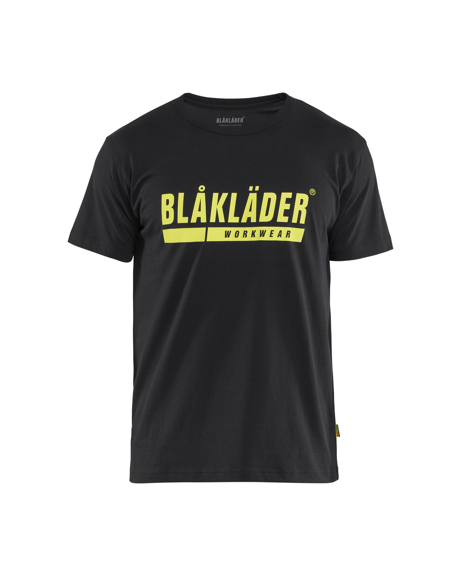 Blåkläder T-shirt - Sort/High Vis Gul [9933] / S