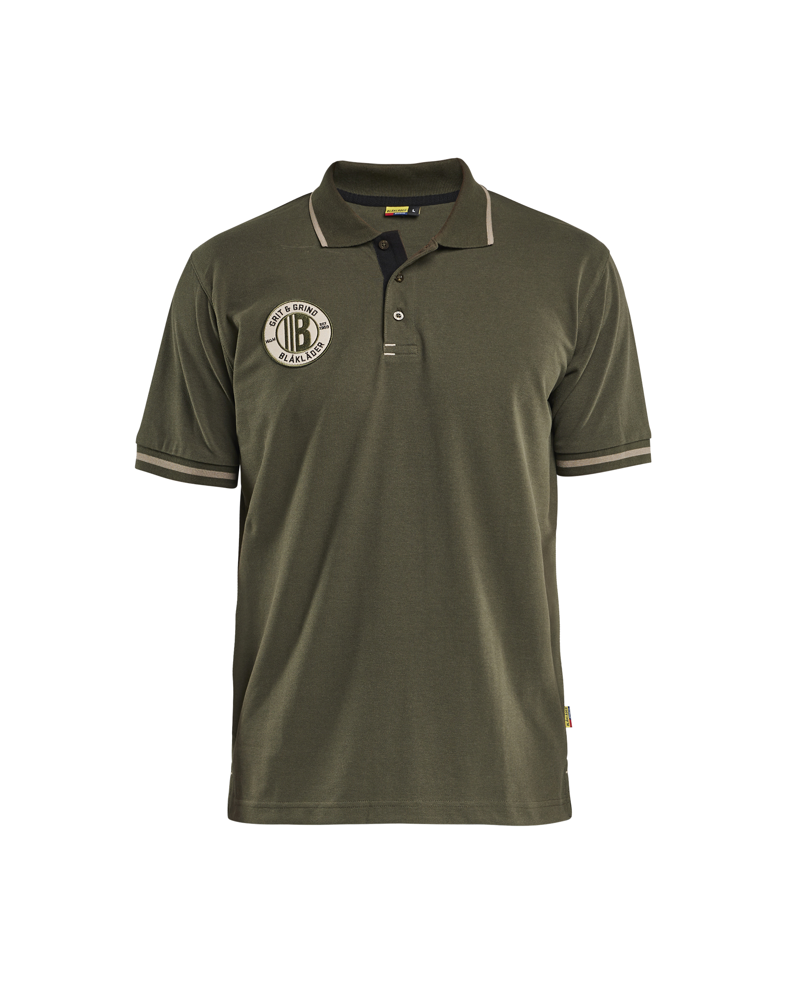 Blåkläder Poloshirt Grit and Grind - Skovgrøn [4209] / XS