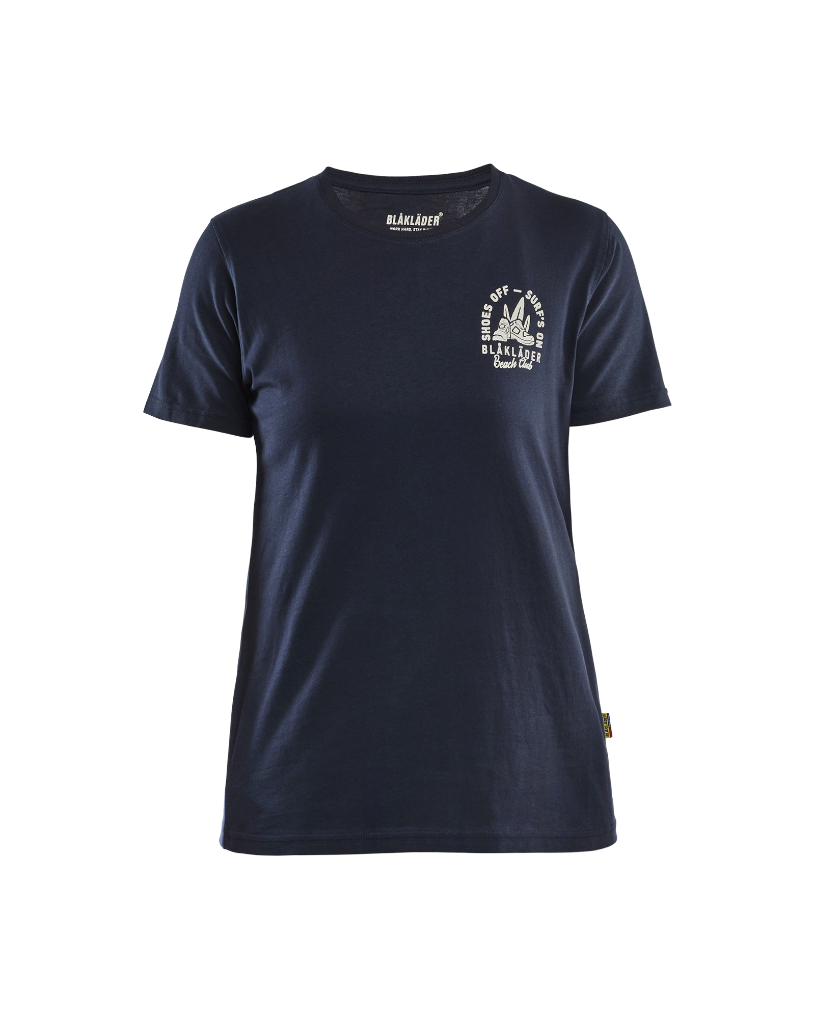 Blåkläder Dame T-Shirt Blåkläder Beach Club - Mørk Marineblå [8600] / XS