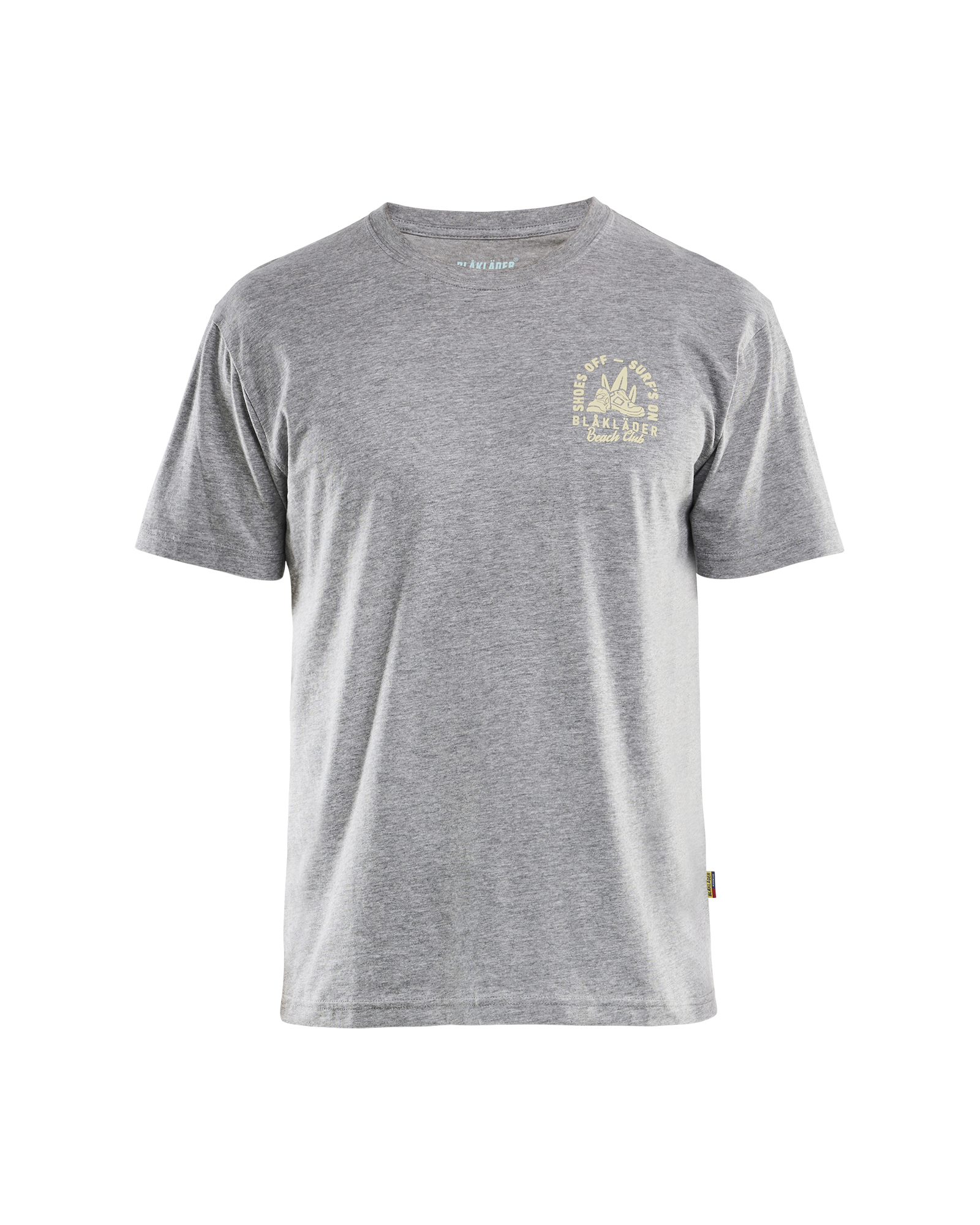 Blåkläder T-shirt Blåkläder Beach Club - Gråmeleret [9000] / XS