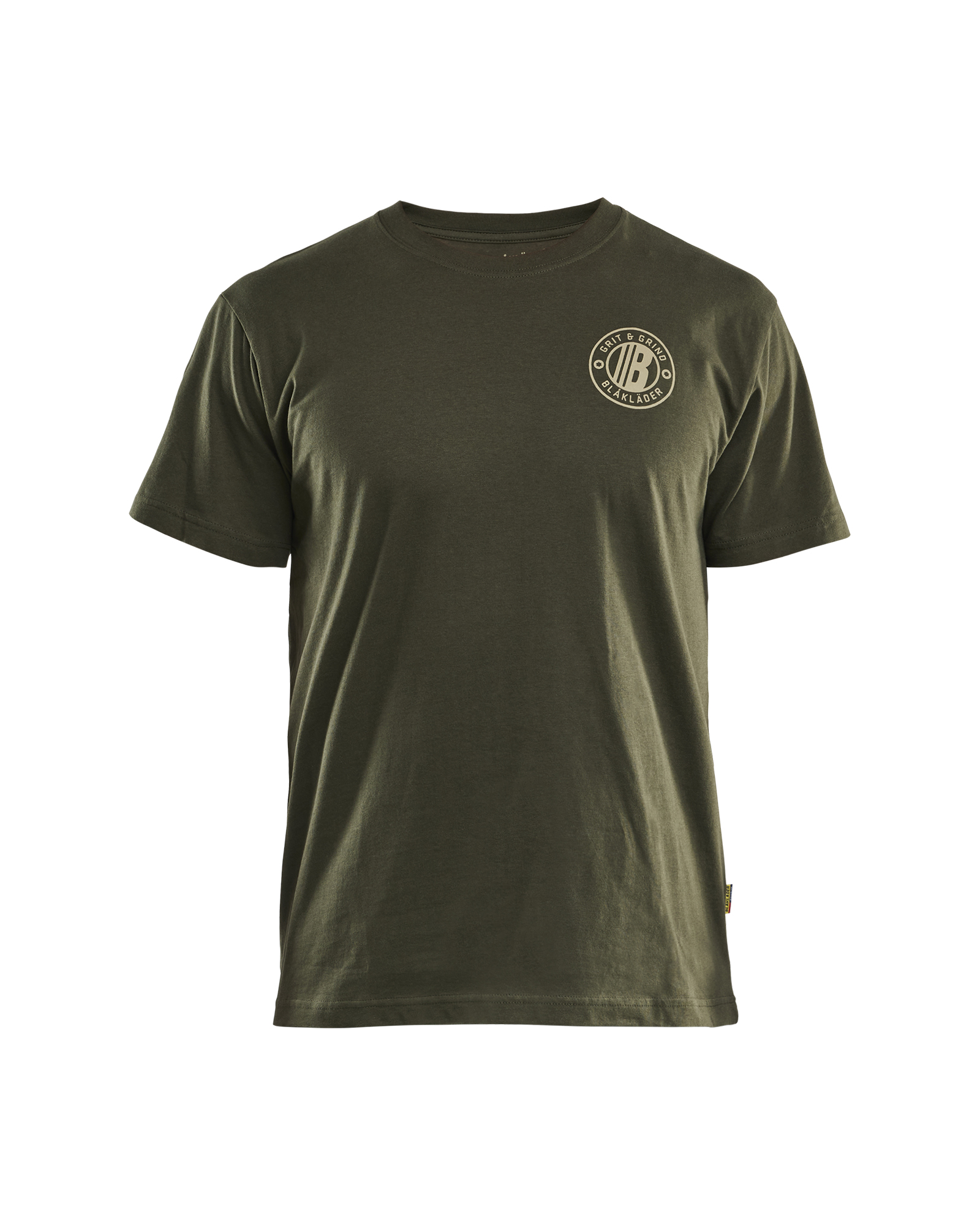 Blåkläder T-Shirt Grit and Grind - Skovgrøn [4209] / XS