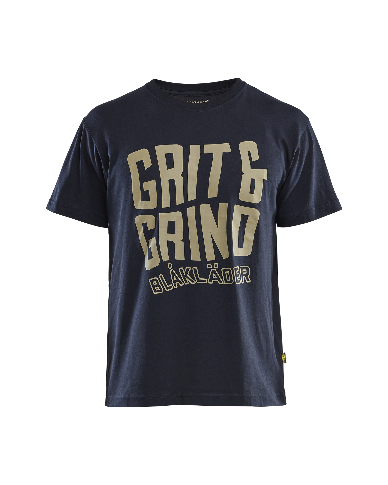 Blåkläder T-shirt Grit and Grind - Mørk Marineblå [8600] / XS